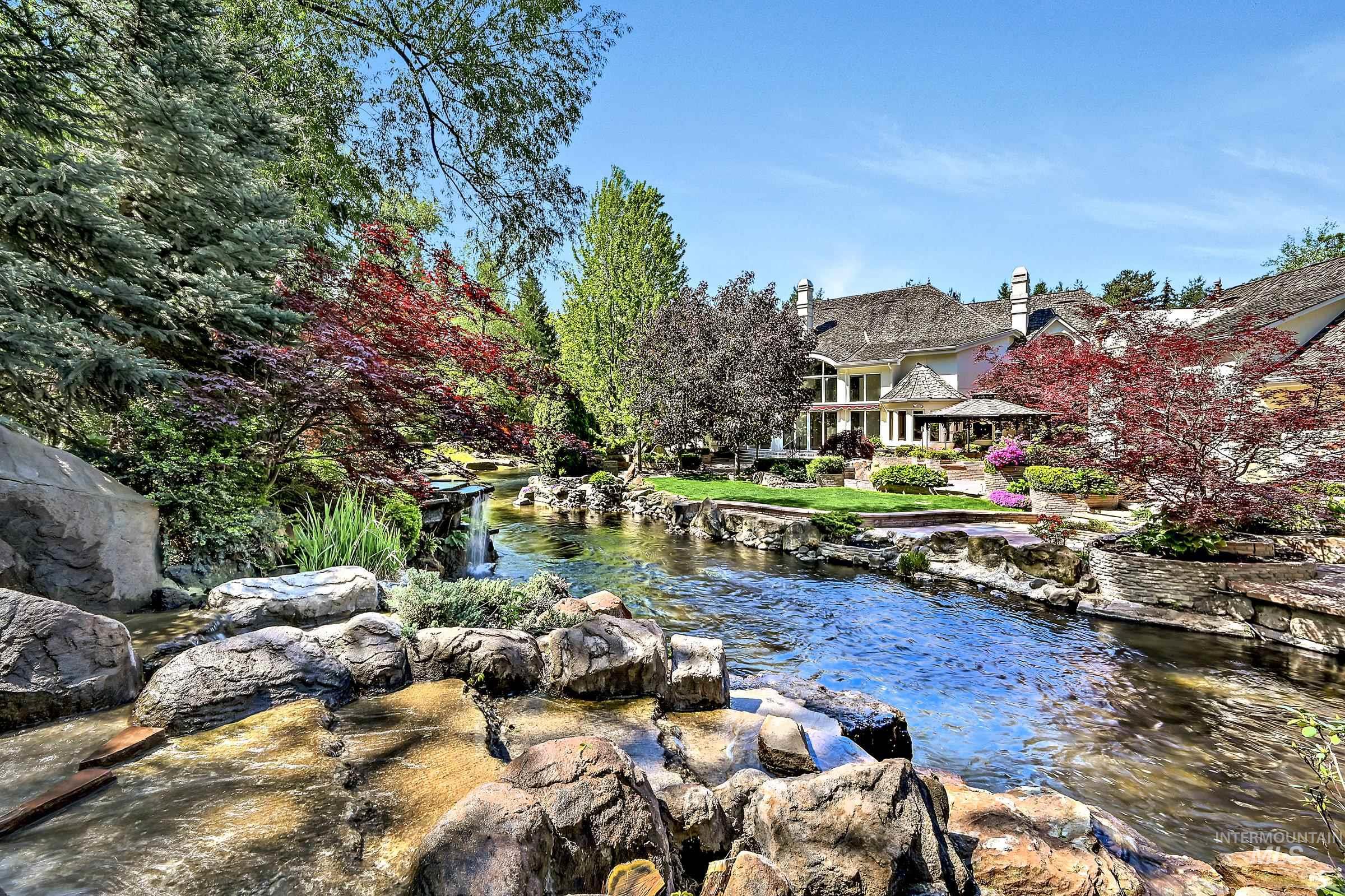 9400 W Pebble Brook Lane, Garden City, Idaho 83714, 4 Bedrooms, 3.5 Bathrooms, Residential For Sale, Price $2,200,000,MLS 98985525