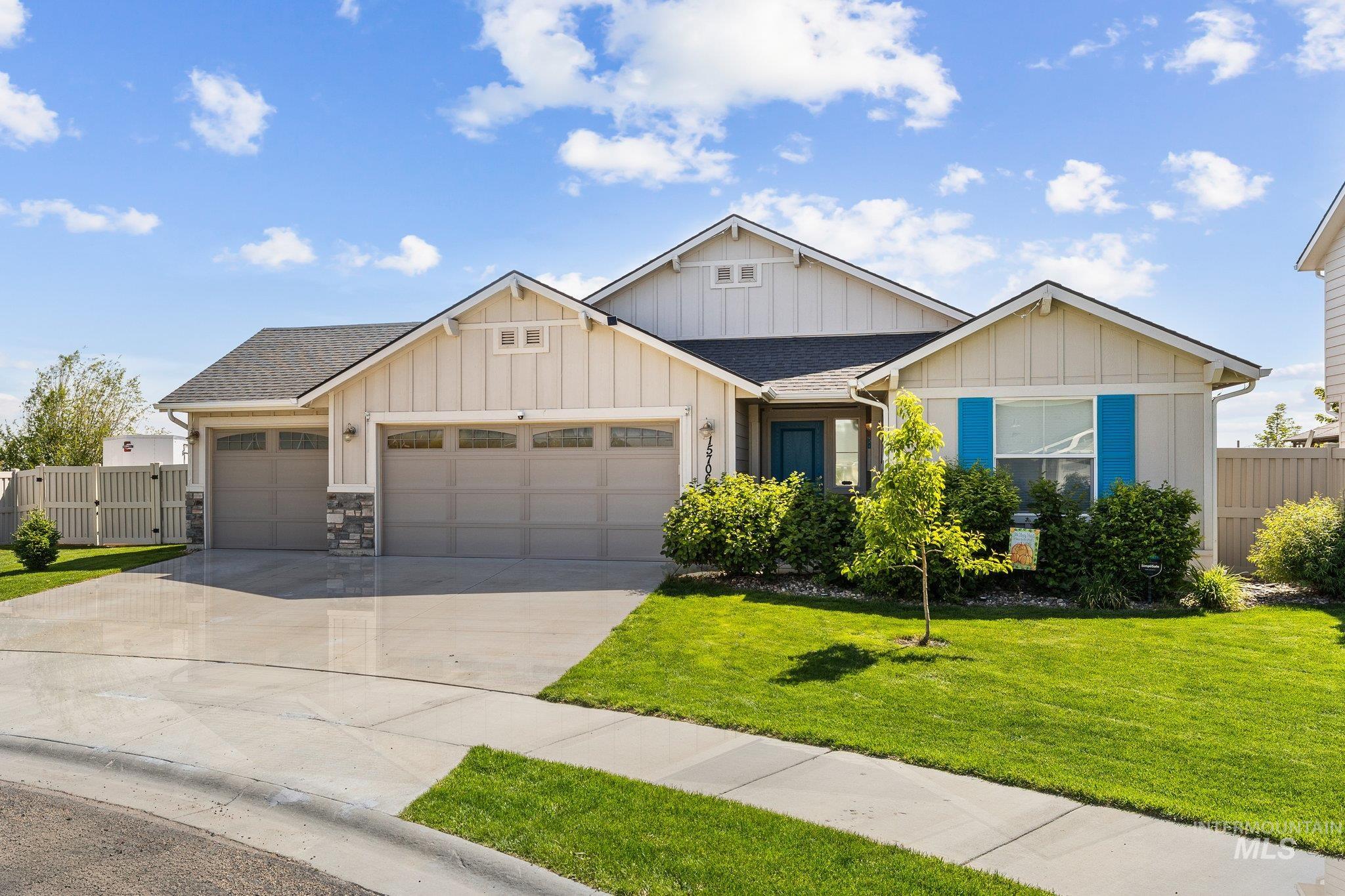 15706 Conley Way, Caldwell, Idaho 83607, 3 Bedrooms, 2 Bathrooms, Residential For Sale, Price $415,000,MLS 98985564