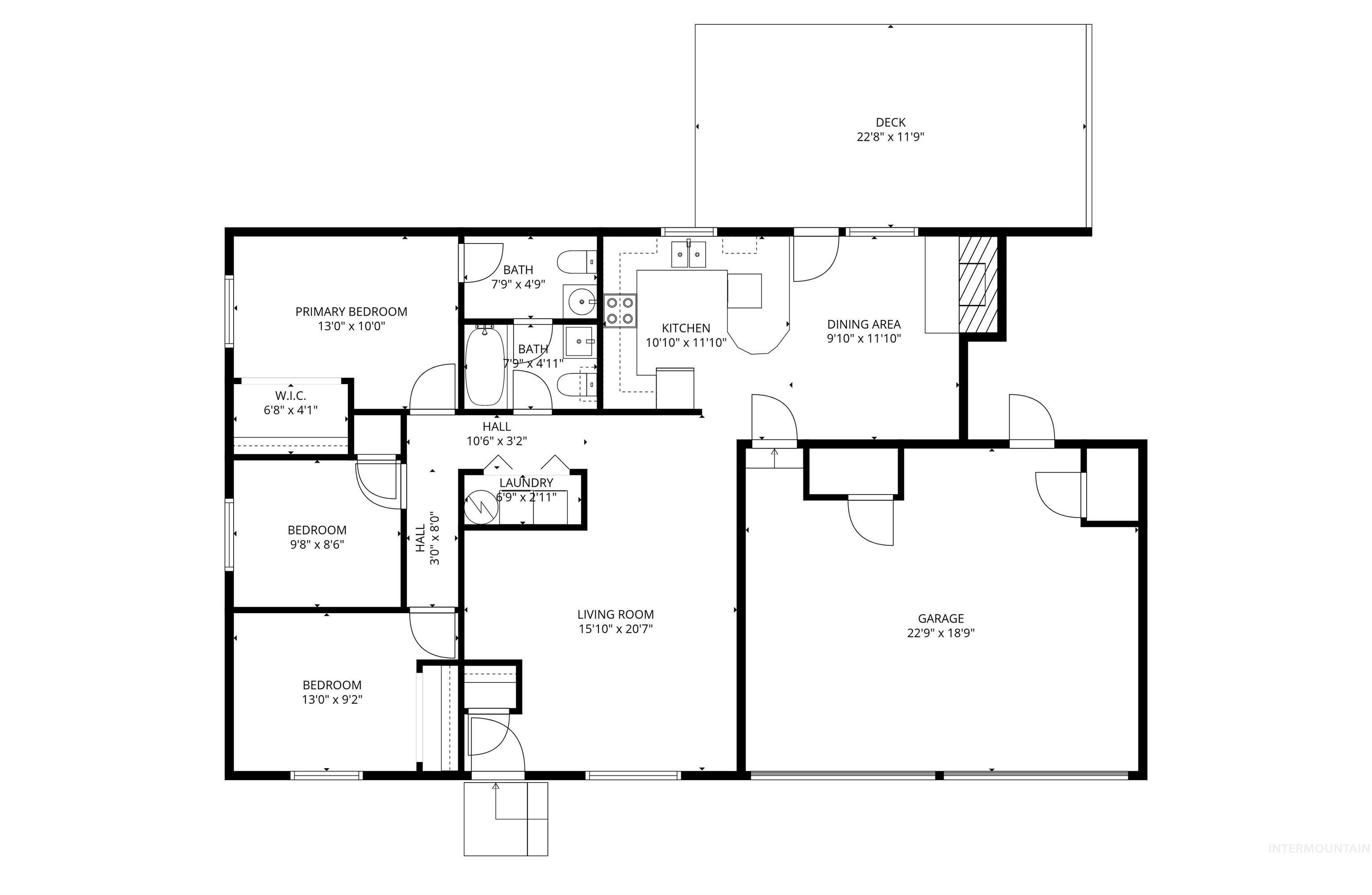 1824 Poplar St., Caldwell, Idaho 83605, 3 Bedrooms, 1.5 Bathrooms, Residential Income For Sale, Price $549,900,MLS 98985590