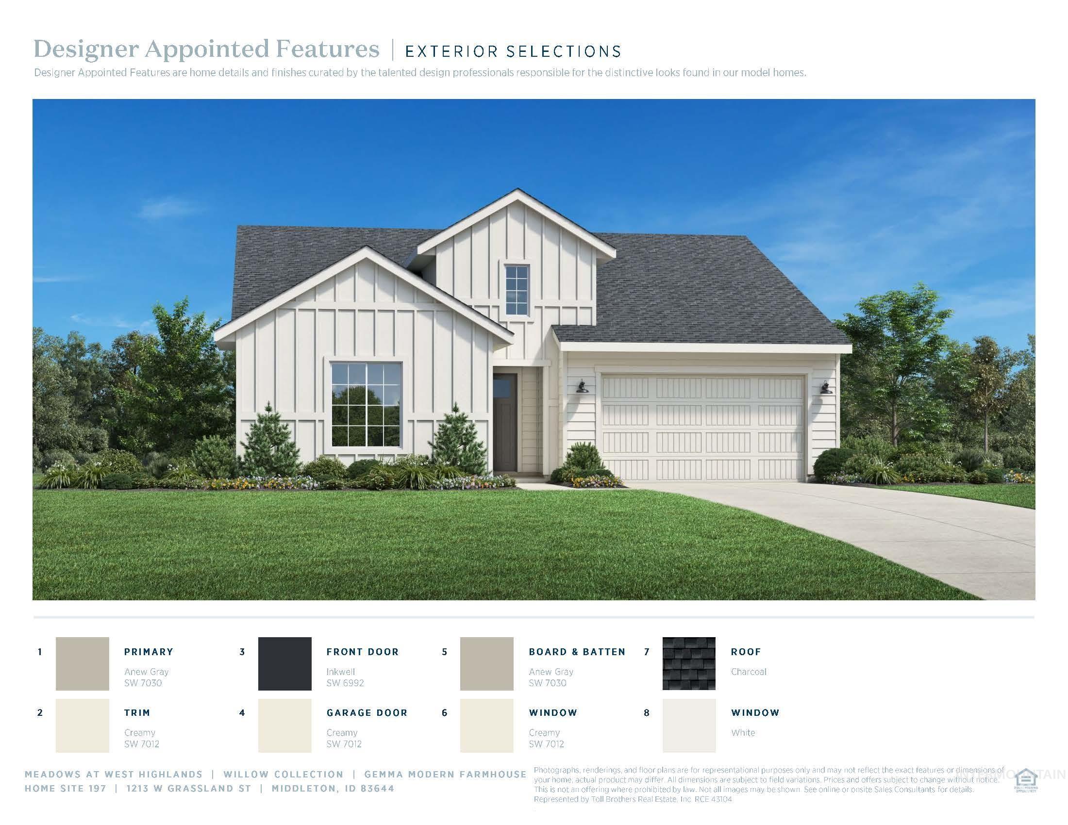 1213 W Grassland St, Middleton, Idaho 83644, 3 Bedrooms, 2 Bathrooms, Residential For Sale, Price $489,000,MLS 98985706