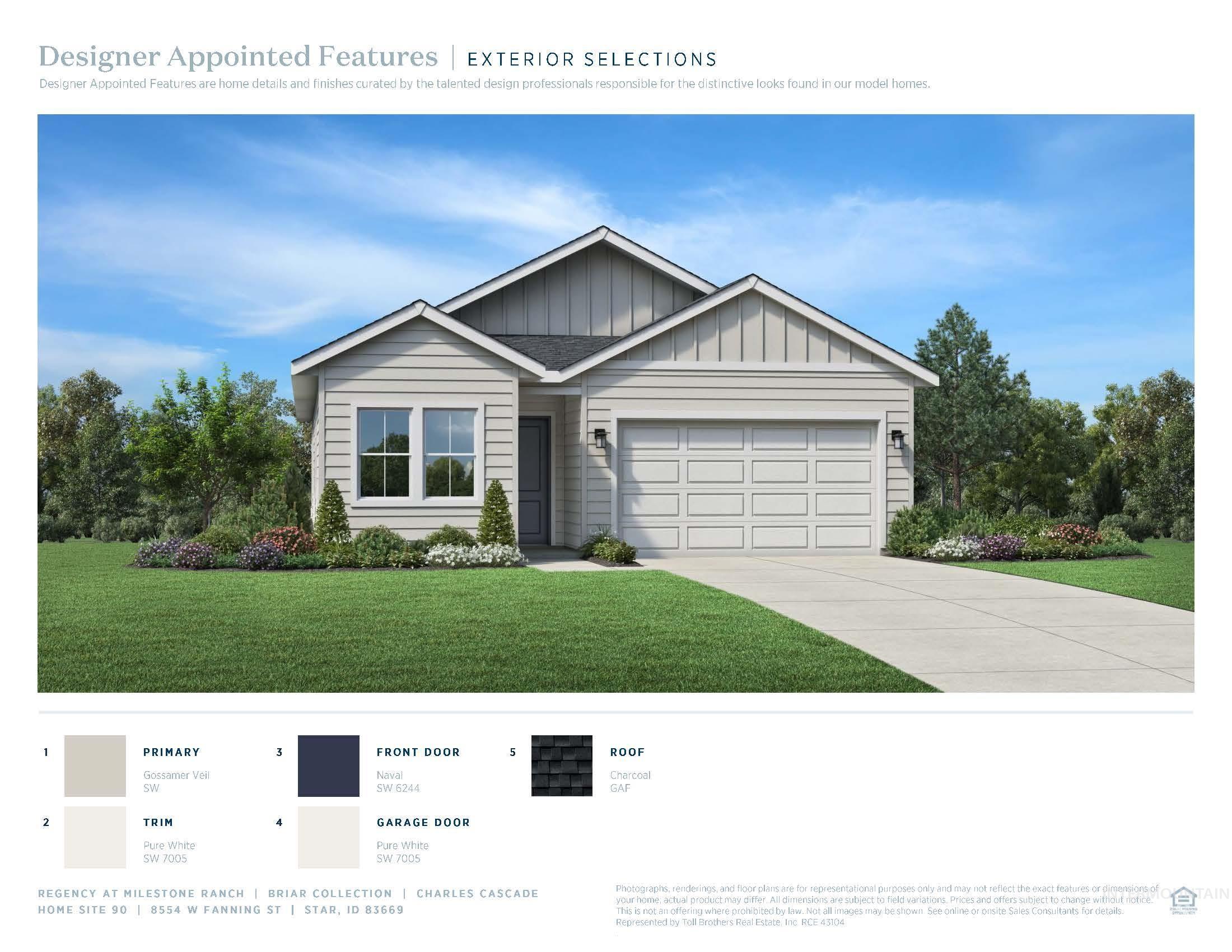 8554 W Fanning St, Star, Idaho 83669, 2 Bedrooms, 2 Bathrooms, Residential For Sale, Price $604,000, 98985746
