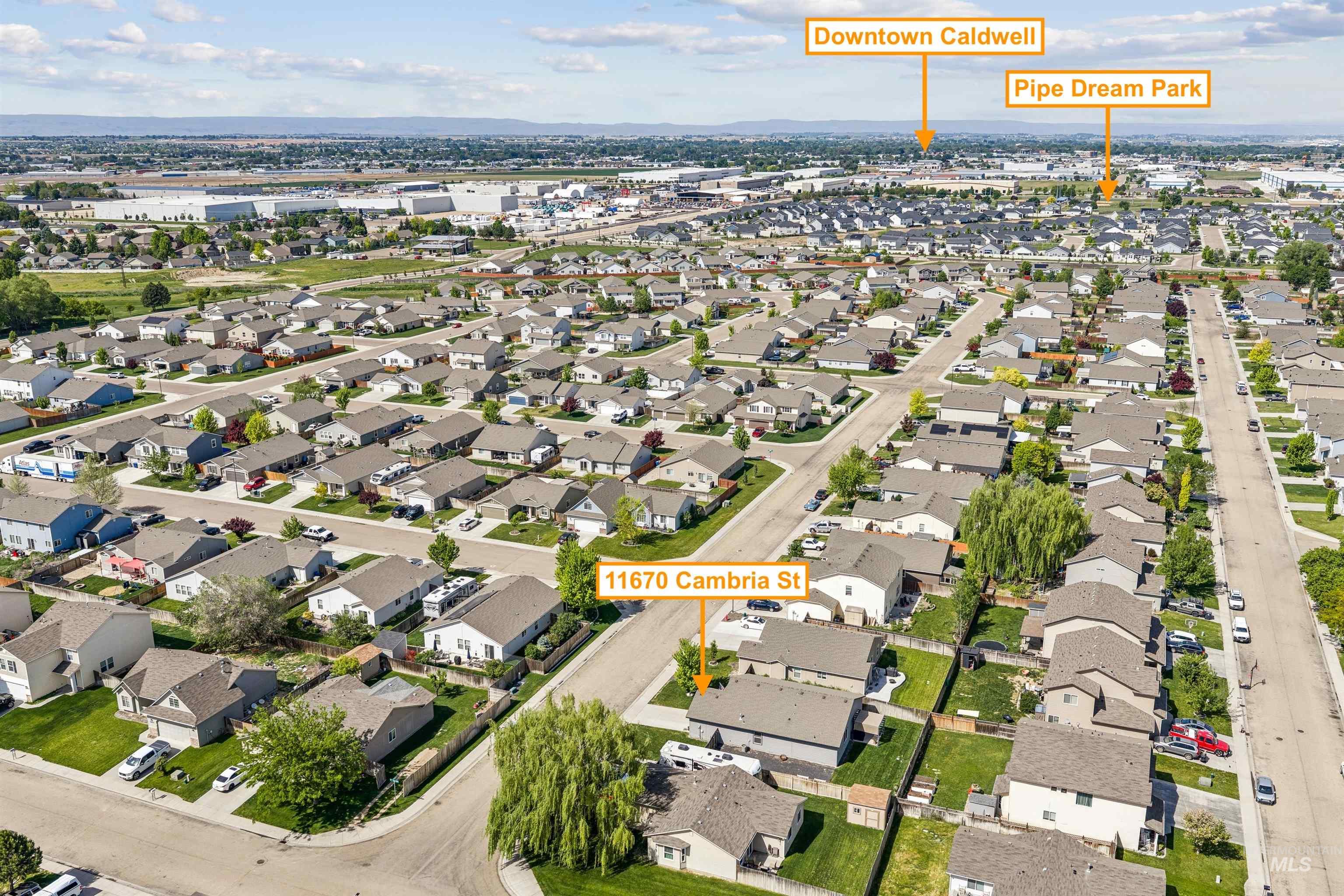 11670 Cambria St., Caldwell, Idaho 83605, 3 Bedrooms, 2 Bathrooms, Residential For Sale, Price $385,000,MLS 98985790