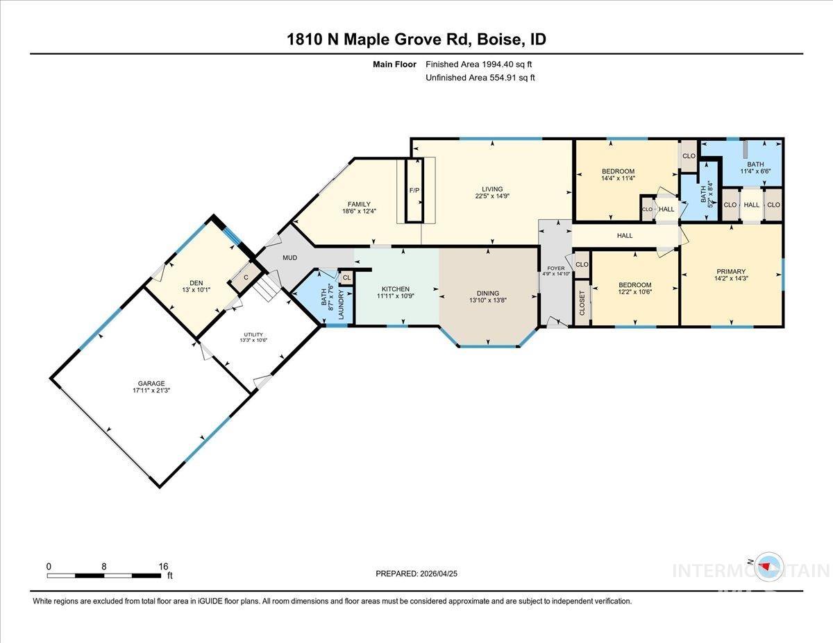 1810 N Maple Grove, Boise, Idaho 83704, 4 Bedrooms, 2.5 Bathrooms, Residential For Sale, Price $724,900,MLS 98985791
