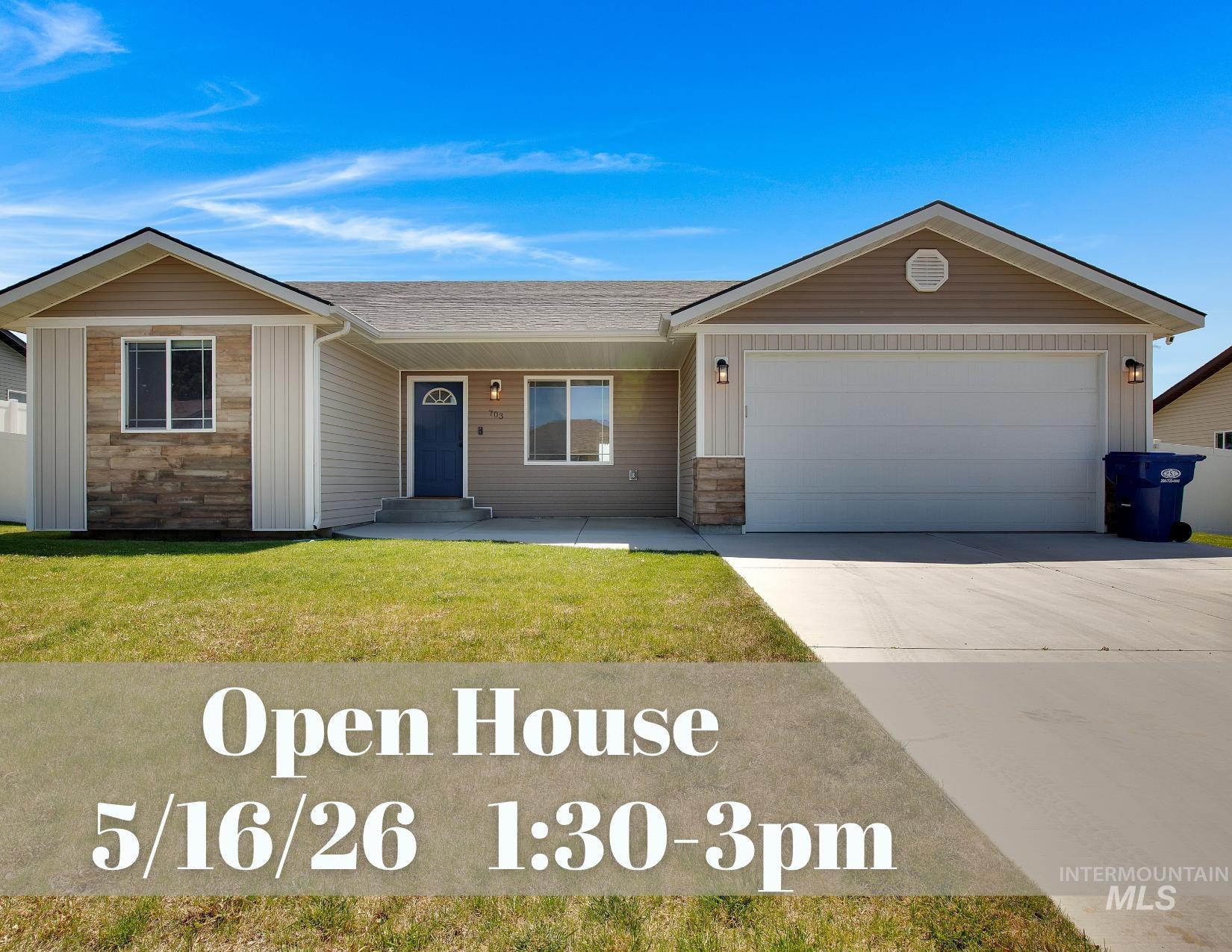 703 Kelli Lane, Filer, Idaho 83328, 4 Bedrooms, 2 Bathrooms, Residential For Sale, Price $359,000,MLS 98985876