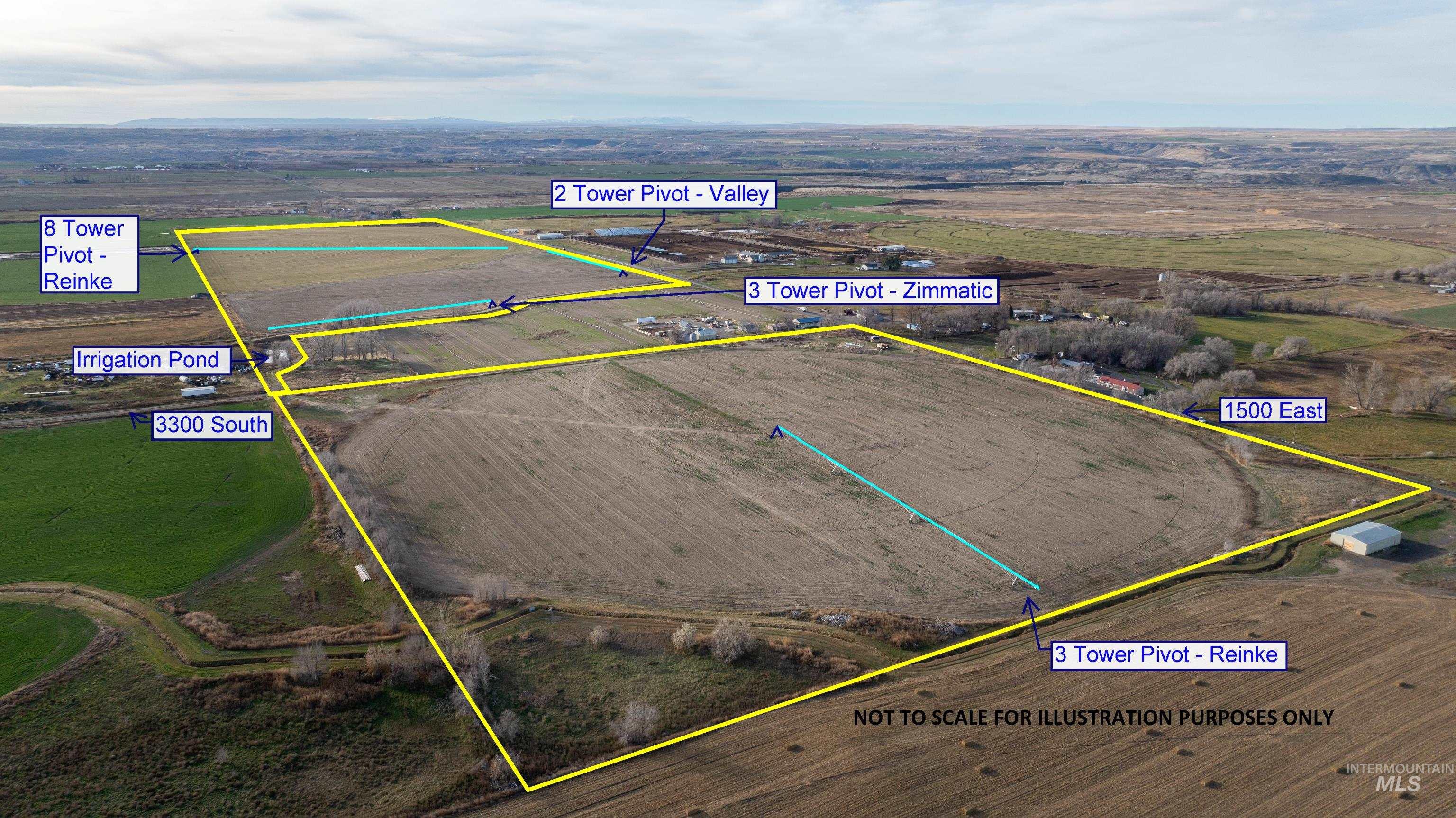 Approx. 1500 E 3300 S, Wendell, Idaho 83355, Farm & Ranch For Sale, Price $2,000,000, 98985935