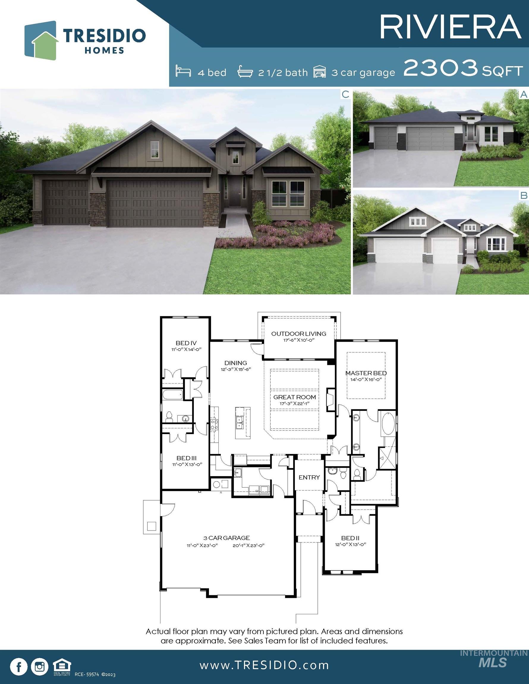 7343 Powell Pl, Eagle, Idaho 83629, 4 Bedrooms, 2.5 Bathrooms, Residential For Sale, Price $799,880, 98985993