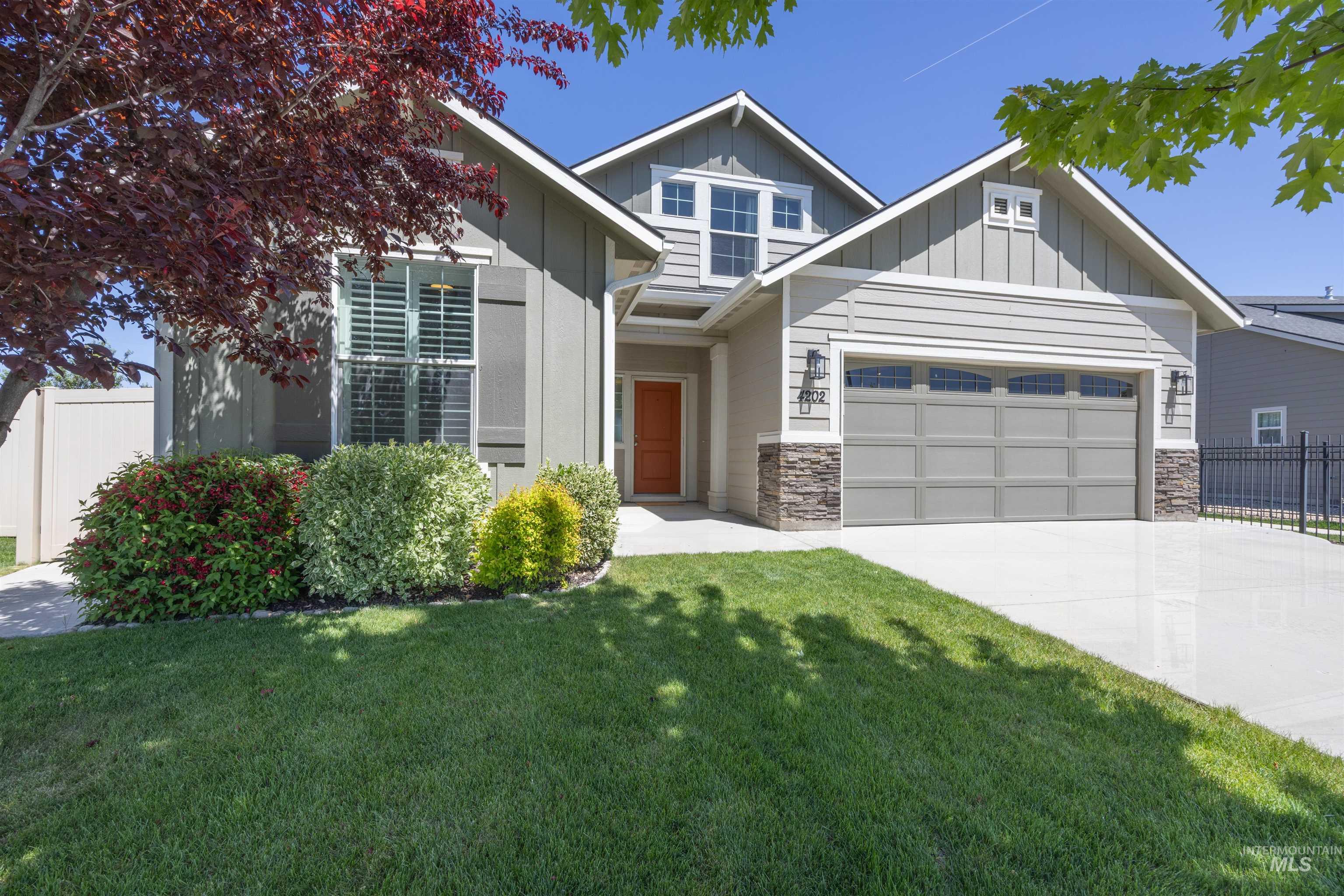 4202 W Peak Cloud Dr, Meridian, Idaho 83642, 3 Bedrooms, 2 Bathrooms, Residential For Sale, Price $484,900, 98986064