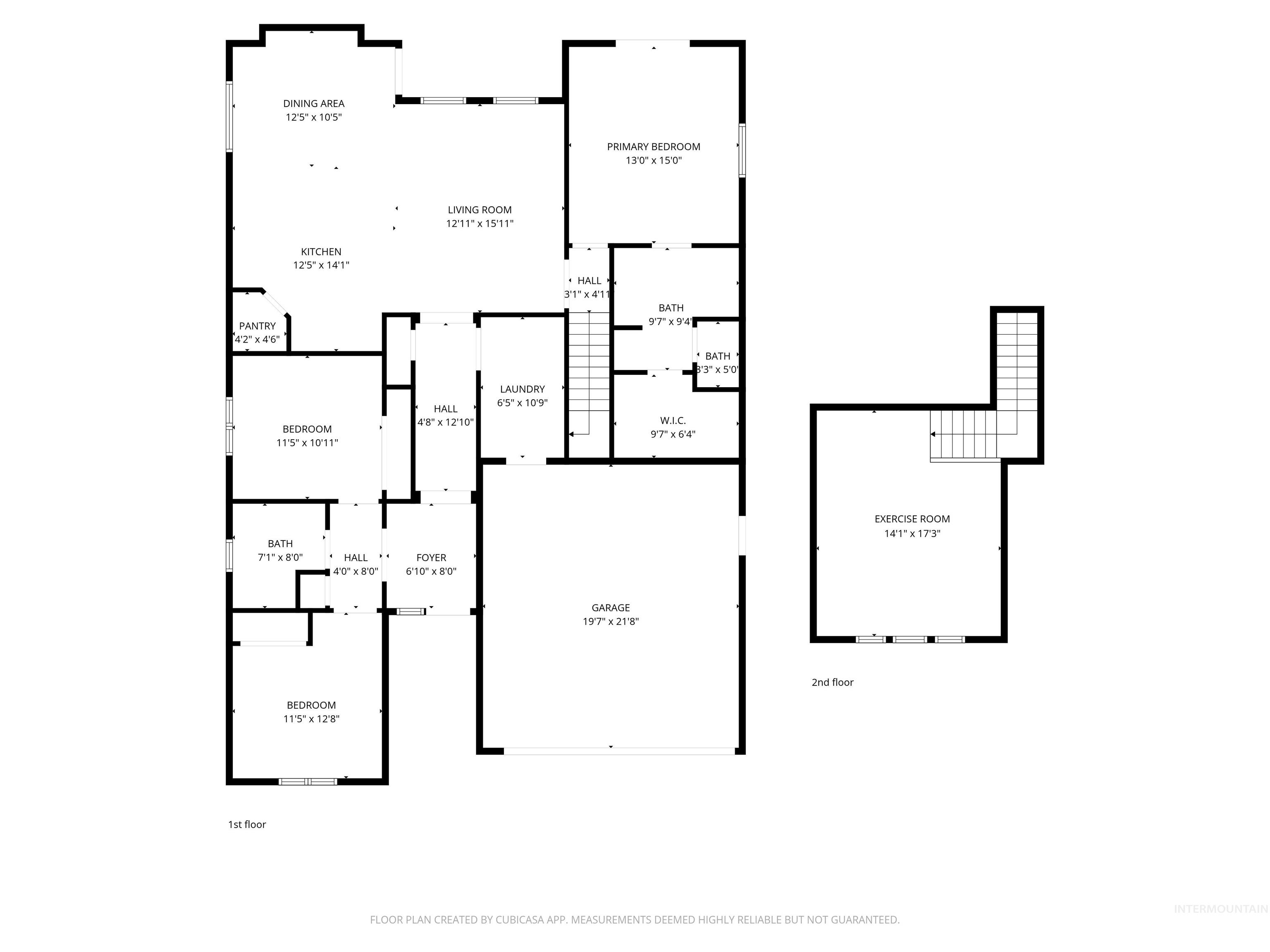 4202 W Peak Cloud Dr, Meridian, Idaho 83642, 3 Bedrooms, 2 Bathrooms, Residential For Sale, Price $484,900, 98986064