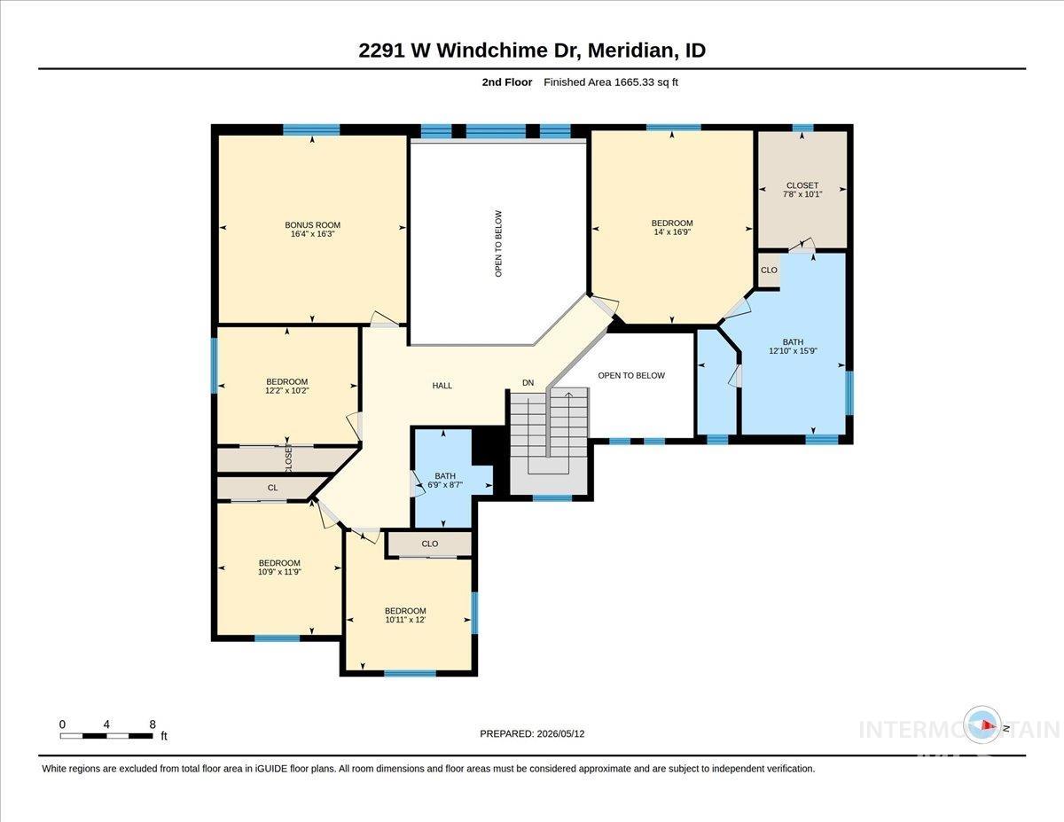 2291 W Windchime Dr, Meridian, Idaho 83646, 5 Bedrooms, 3.5 Bathrooms, Residential For Sale, Price $755,000, 98986076