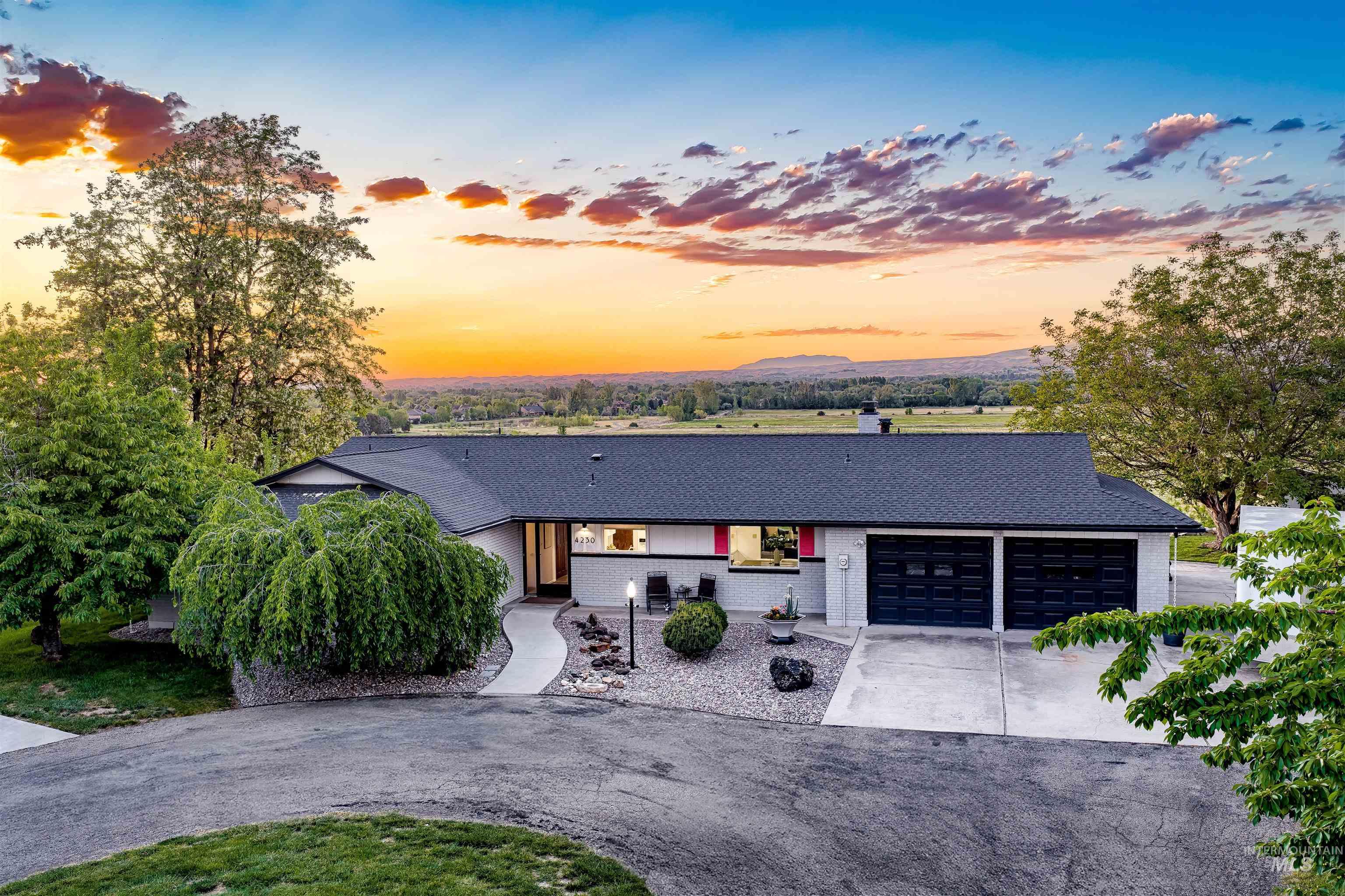 4230 E Chinden Blvd, Eagle, Idaho 83616-6483, 3 Bedrooms, 2 Bathrooms, Residential For Sale, Price $787,500, 98986145