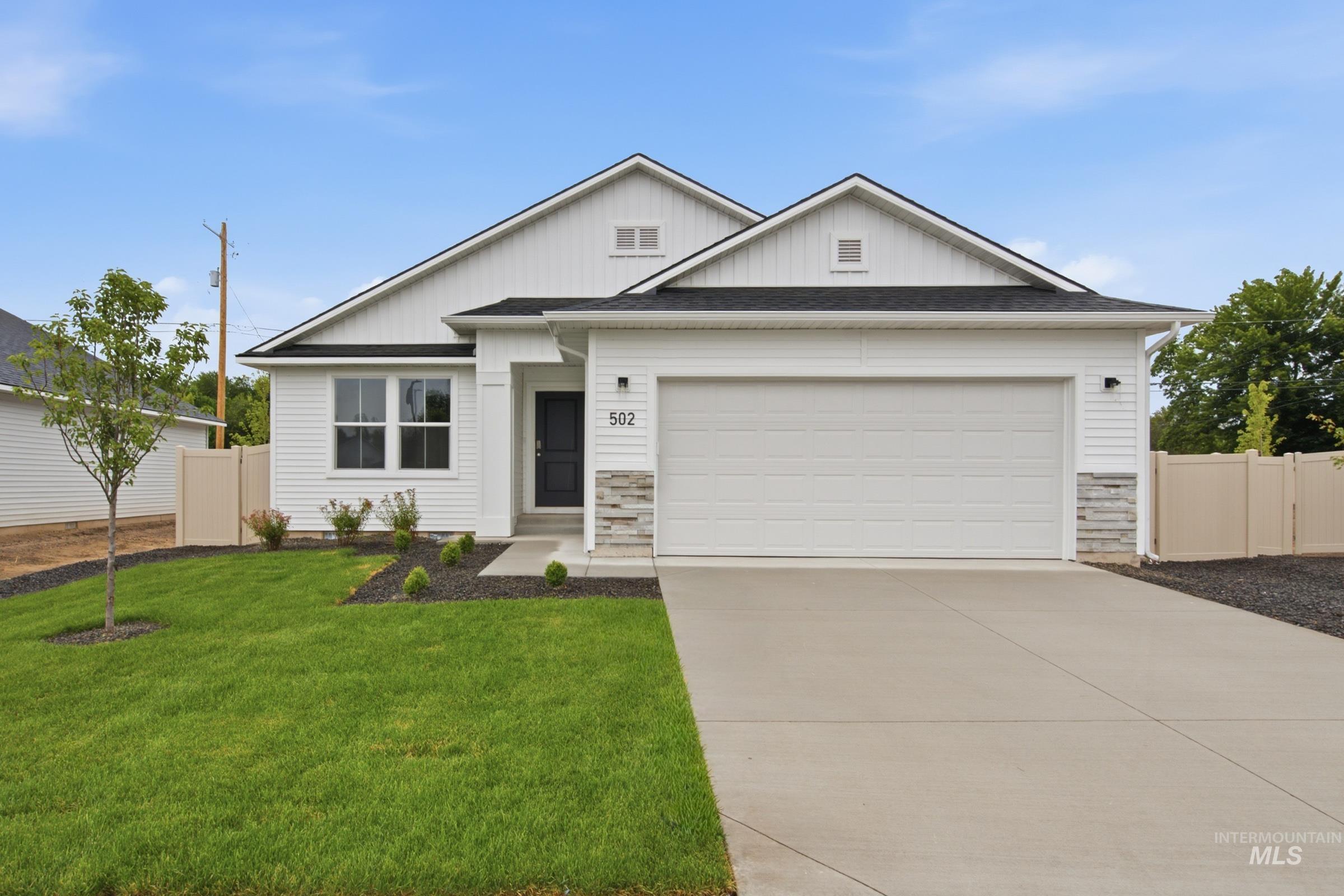 502 Oliver St, Emmett, Idaho 83617, 3 Bedrooms, 2 Bathrooms, Residential For Sale, Price $407,990, 98986229