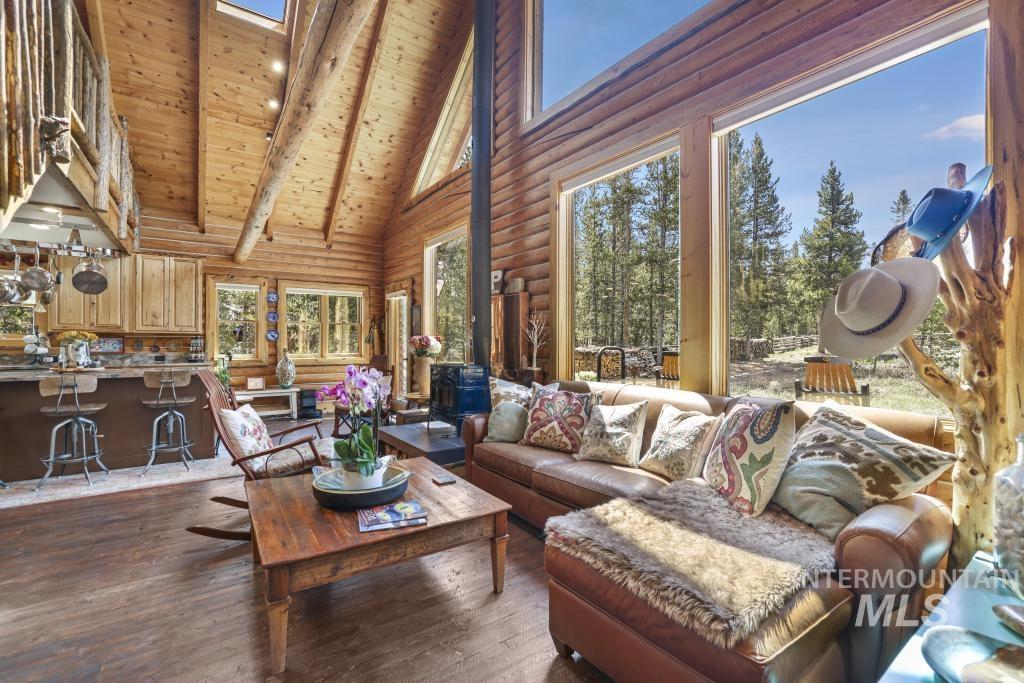 65 Goat Creek Way, Stanley, Idaho 83278, 2 Bedrooms, 3 Bathrooms, Residential For Sale, Price $1,990,000, 98986291