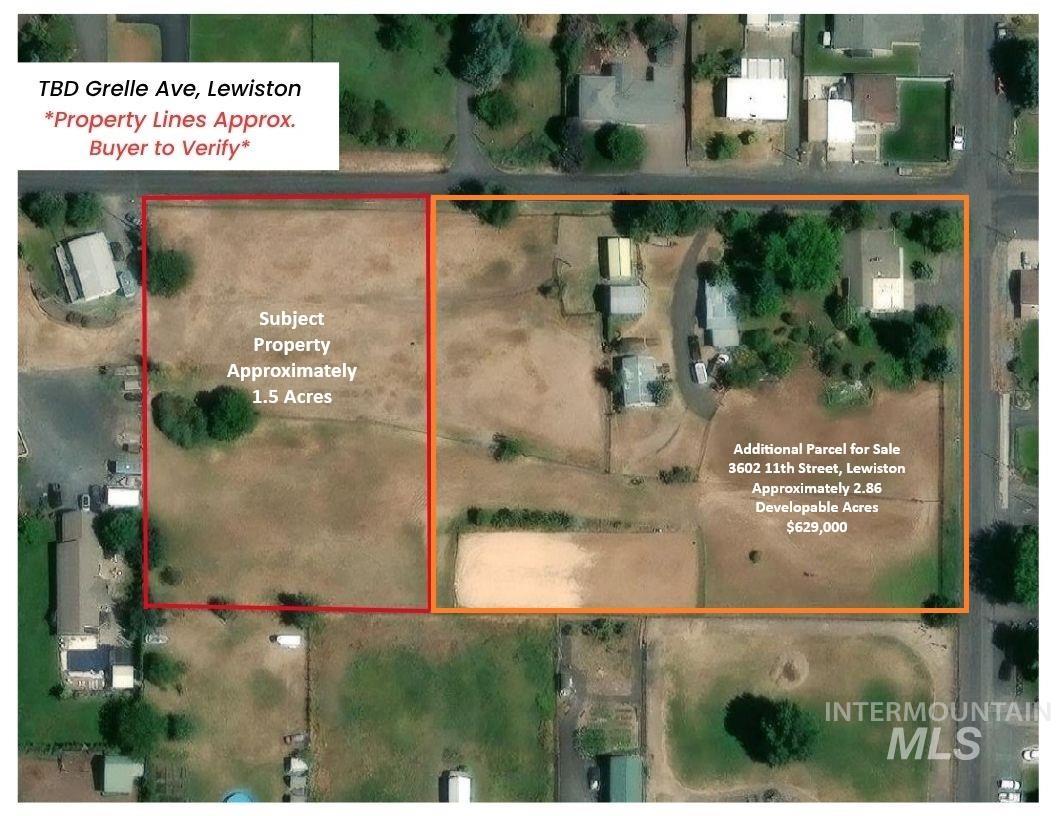 TBD Grelle Ave, Lewiston, Idaho 83501, Land For Sale, Price $205,000, 98986388