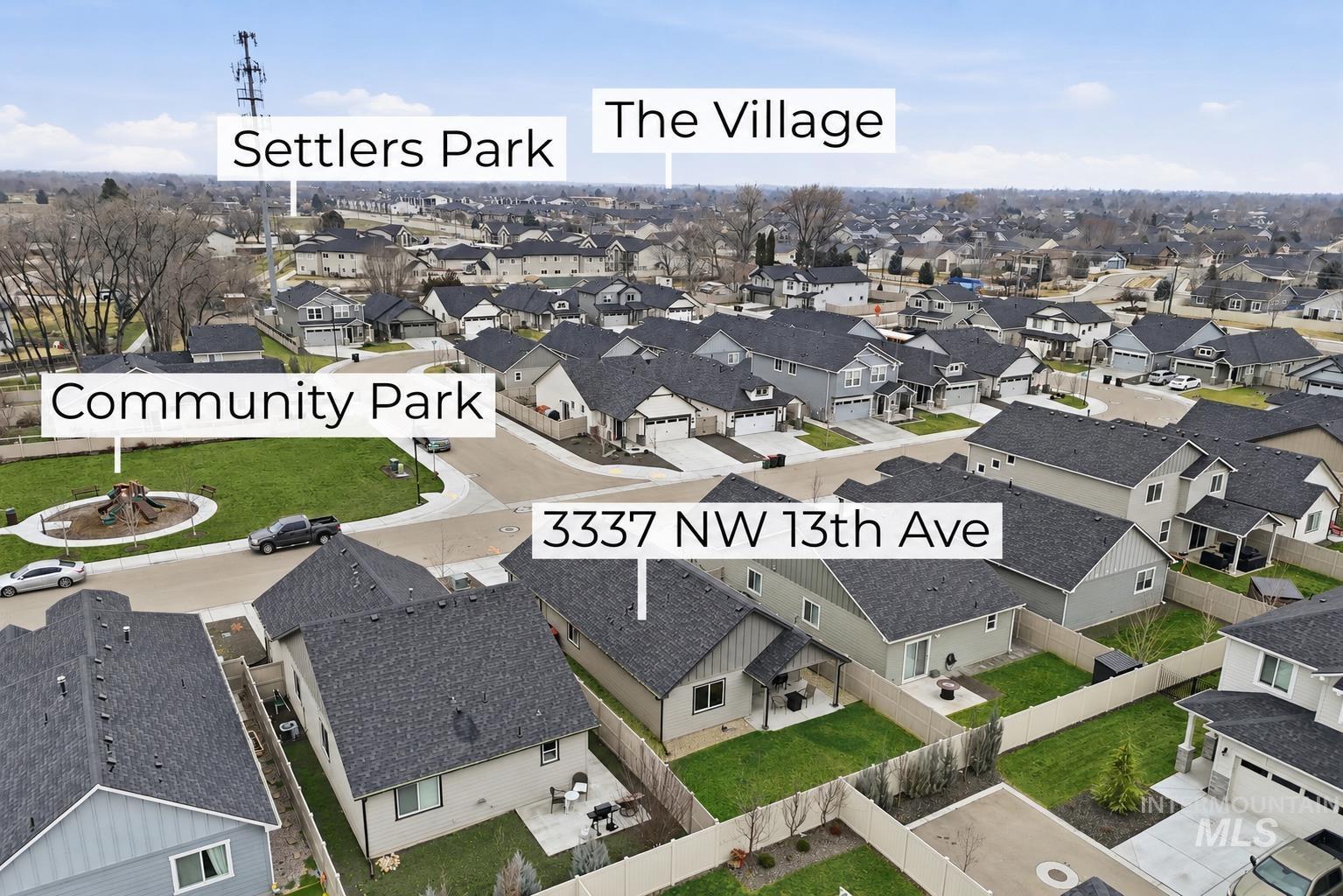 3337 NW 13th Ave, Meridian, Idaho 83646, 2 Bedrooms, 2 Bathrooms, Residential For Sale, Price $399,999, 98986389