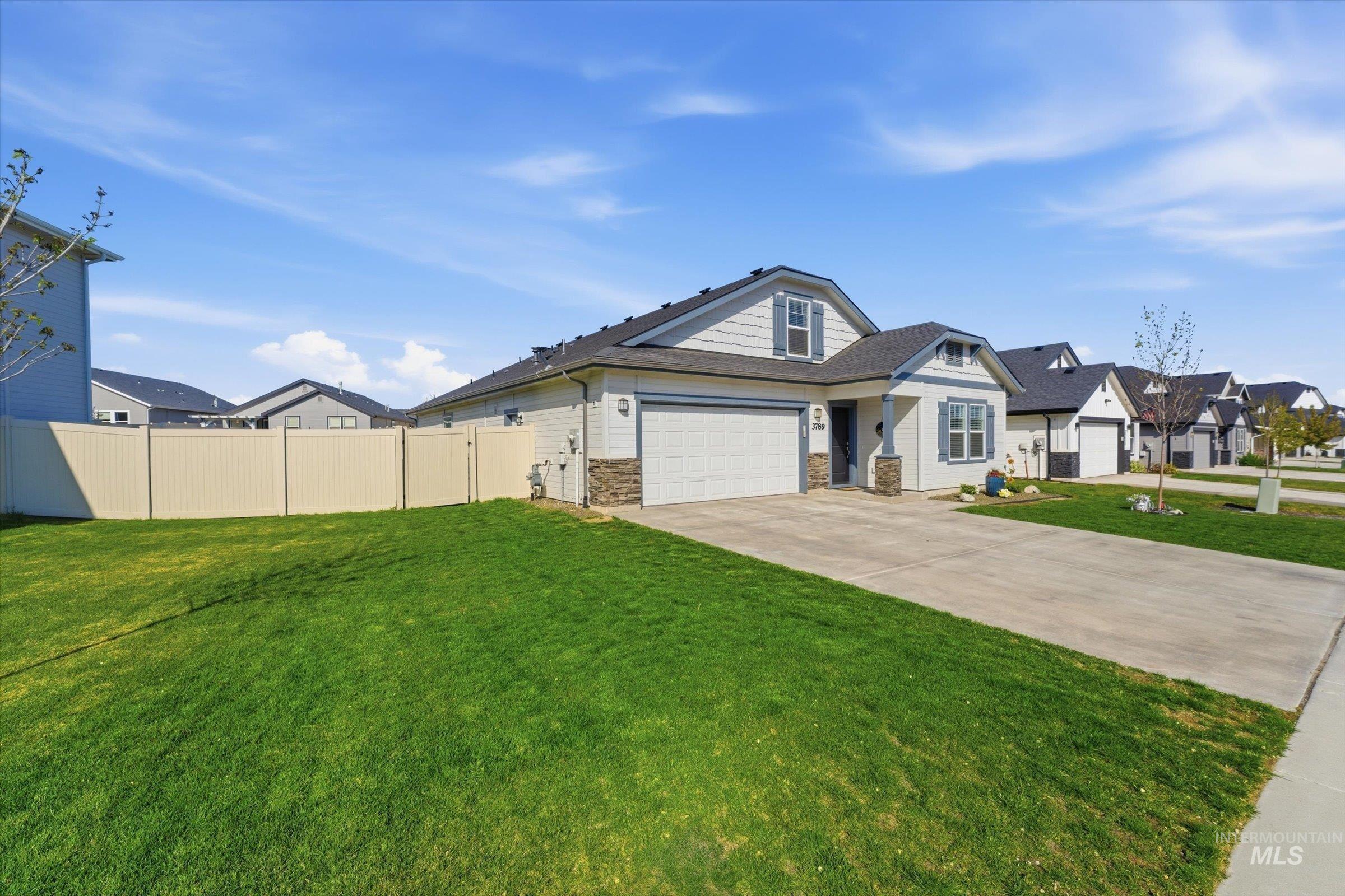 3789 S Walnut Ridge Way, Nampa, Idaho 83686, 4 Bedrooms, 2 Bathrooms, Residential For Sale, Price $509,000, 98986393