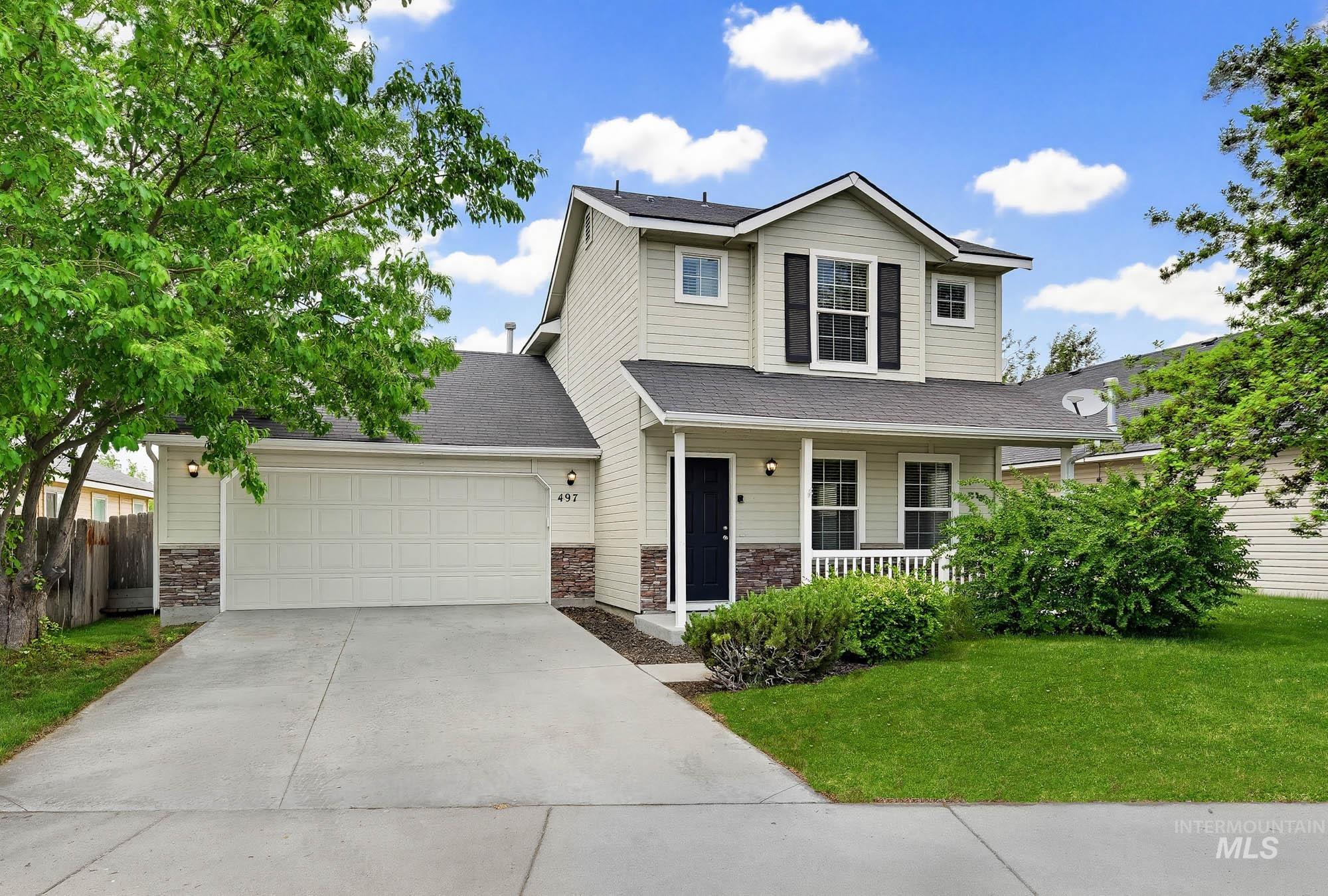 497 N Lahar Pl, Kuna, Idaho 83634, 3 Bedrooms, 2.5 Bathrooms, Residential For Sale, Price $405,000,MLS 98986430