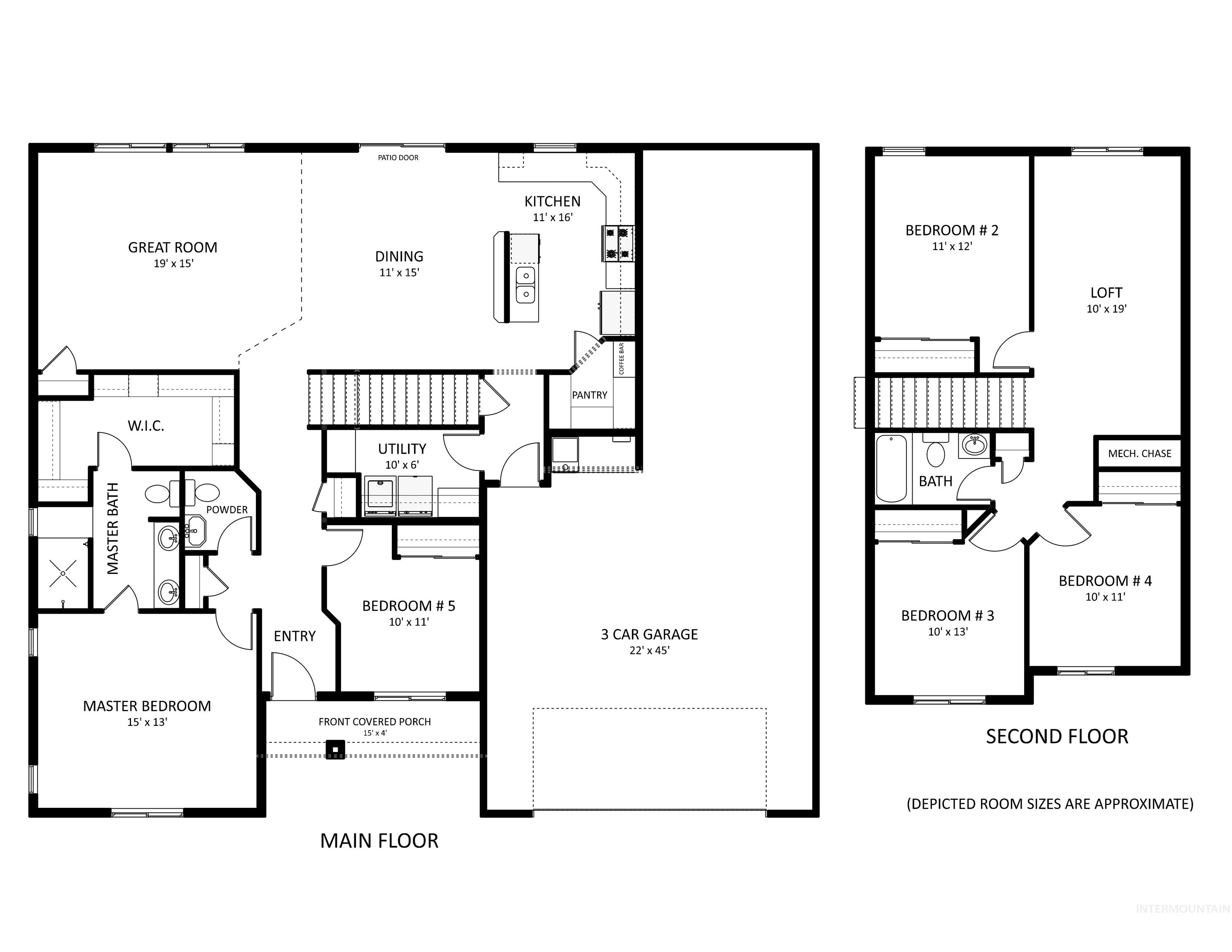 1644 Haystack, Emmett, Idaho 83617, 5 Bedrooms, 2.5 Bathrooms, Residential For Sale, Price $492,299,MLS 98986647