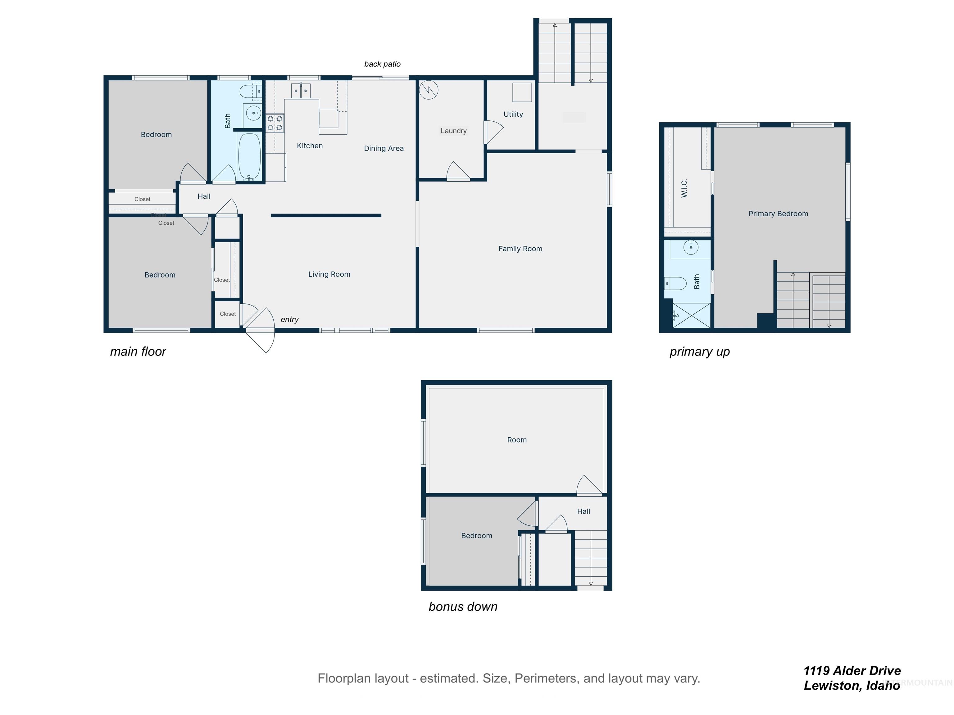 1119 Alder Dr, Lewiston, Idaho 83501, 4 Bedrooms, 2 Bathrooms, Residential For Sale, Price $479,000,MLS 98986654