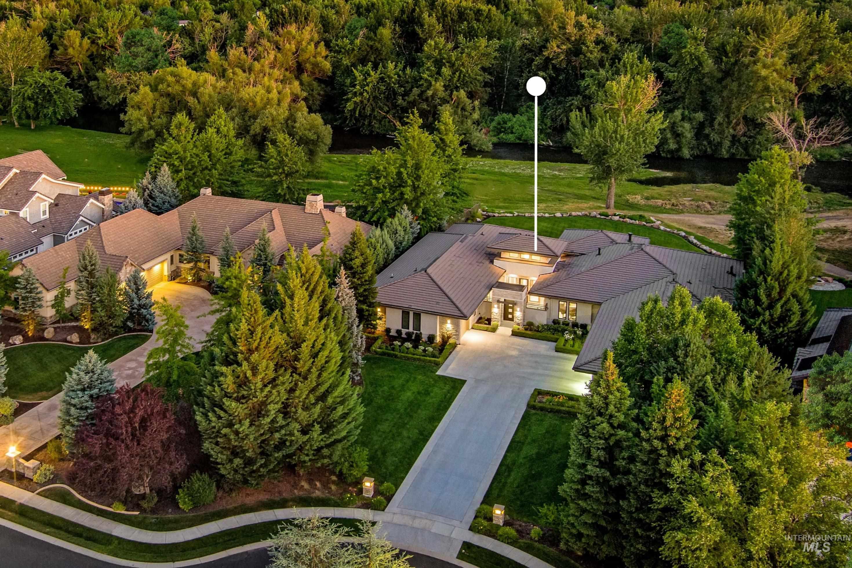 325 W Rivermont Lane, Eagle, Idaho 83616, 4 Bedrooms, 5.5 Bathrooms, Residential For Sale, Price $3,495,000, 98986698