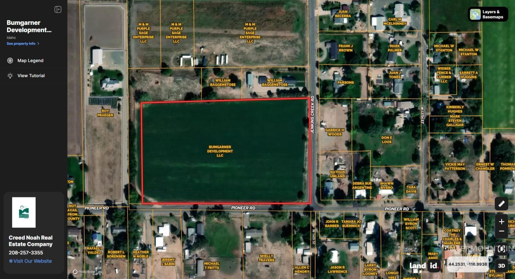 TBD Pioneer Road, Weiser, Idaho 83672, Land For Sale, Price $575,000, 98986699