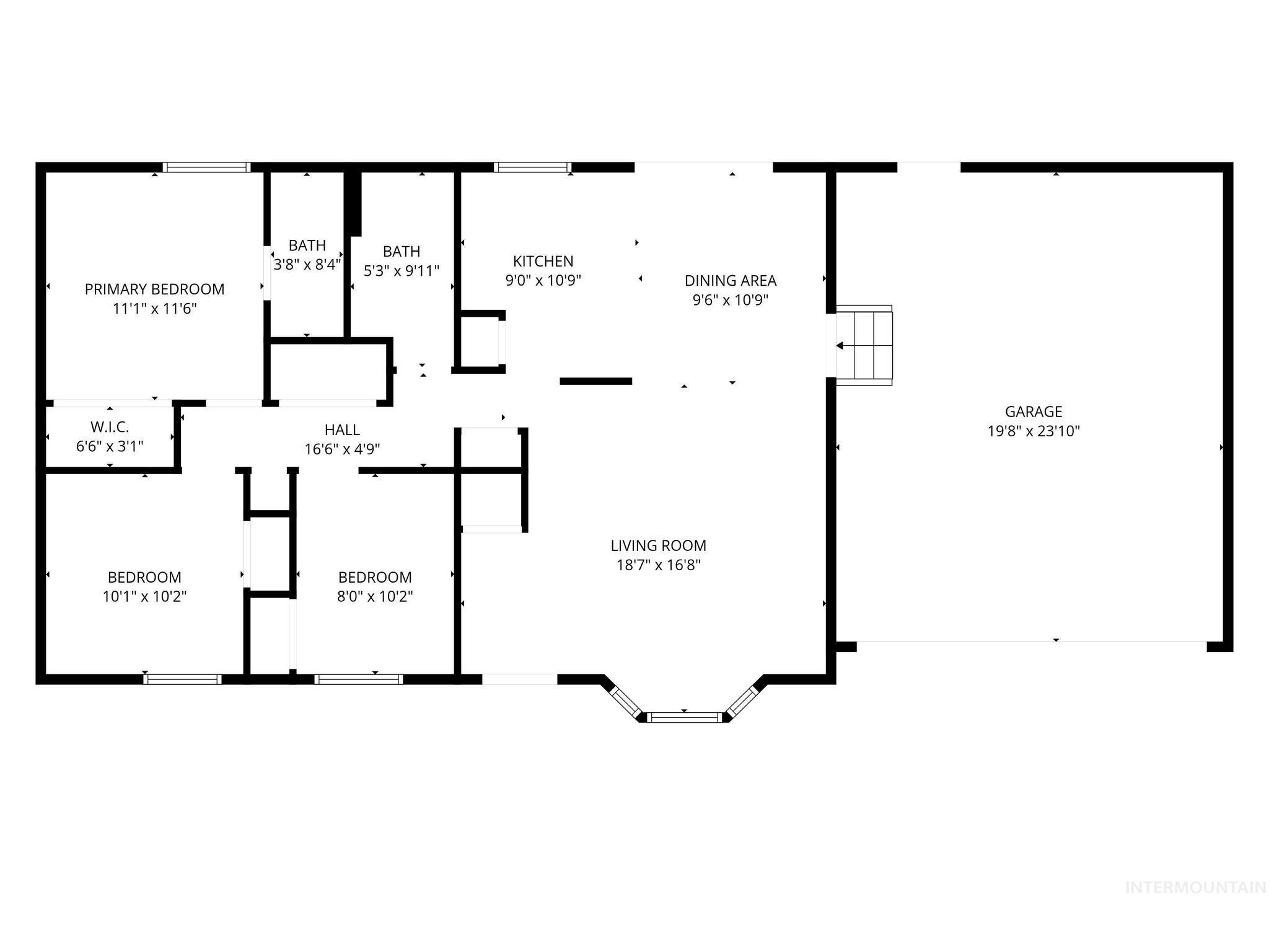 1260 N Blake Street, Twin Falls, Idaho 83301, 3 Bedrooms, 1.5 Bathrooms, Residential For Sale, Price $325,000, 98986719