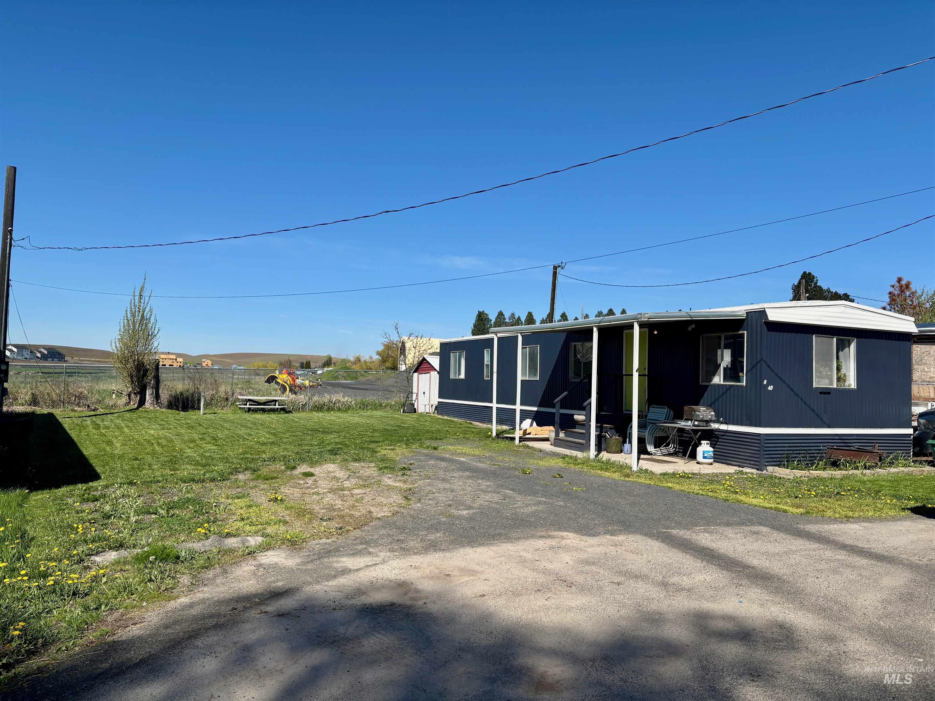 603 W Palouse River Drive, Moscow, Idaho 83843, 2 Bedrooms, 1 Bathroom, Residential For Sale, Price $60,000, 98986721