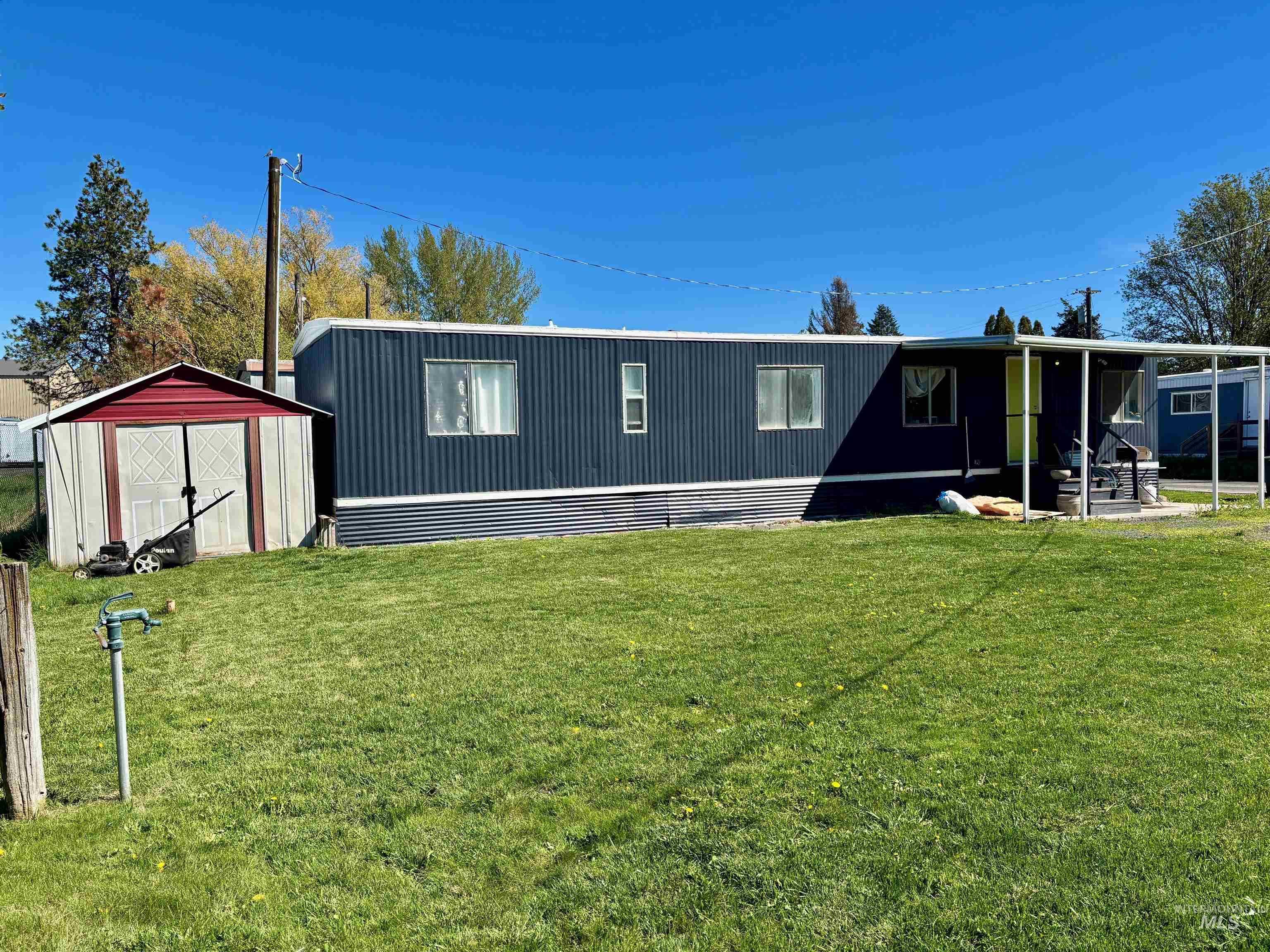 603 W Palouse River Drive, Moscow, Idaho 83843, 2 Bedrooms, 1 Bathroom, Residential For Sale, Price $60,000, 98986721