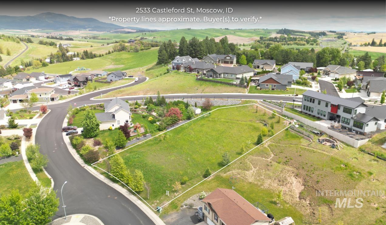 2533 Castleford St, Moscow, Idaho 83843, Land For Sale, Price $155,000, 98986852