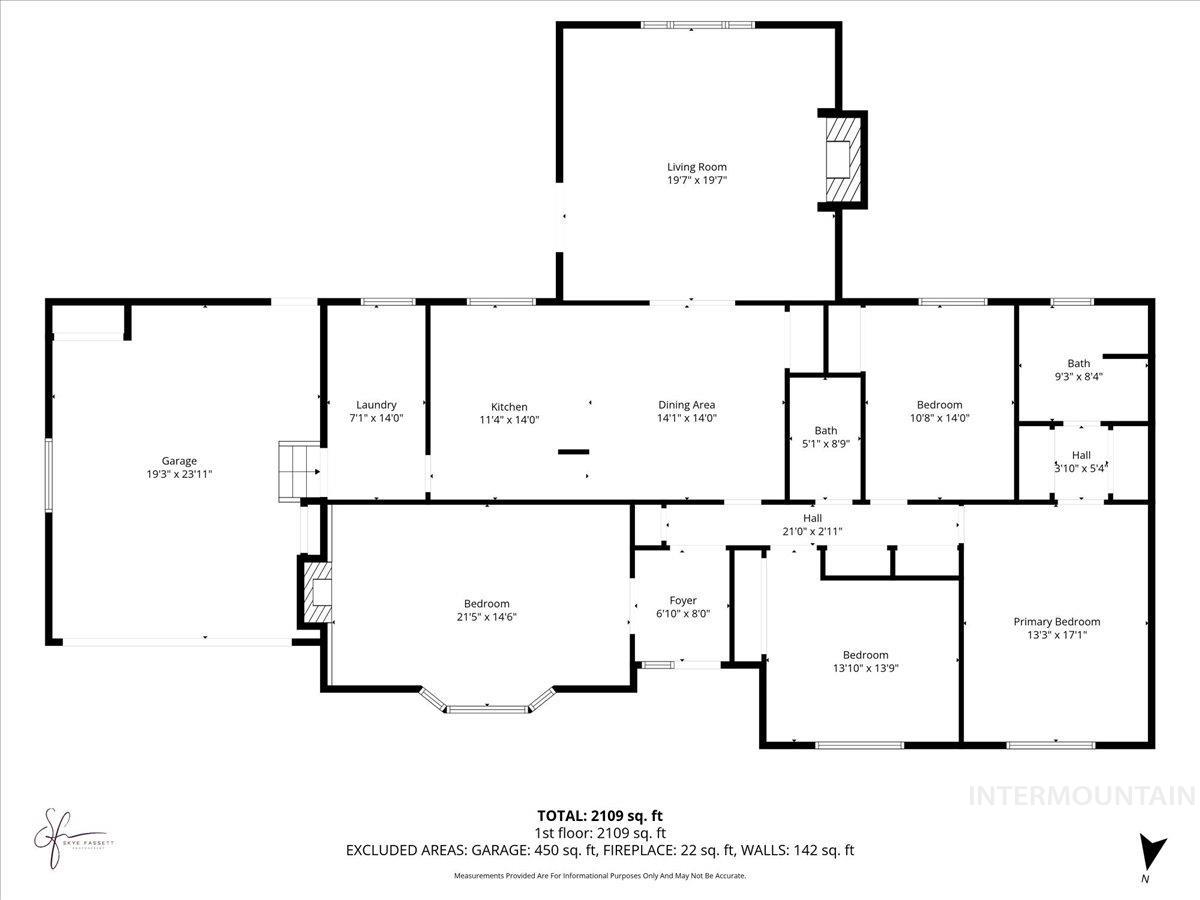 357 Casa Grande Court, Twin Falls, Idaho 83301, 3 Bedrooms, 2 Bathrooms, Residential For Sale, Price $435,000, 98986866