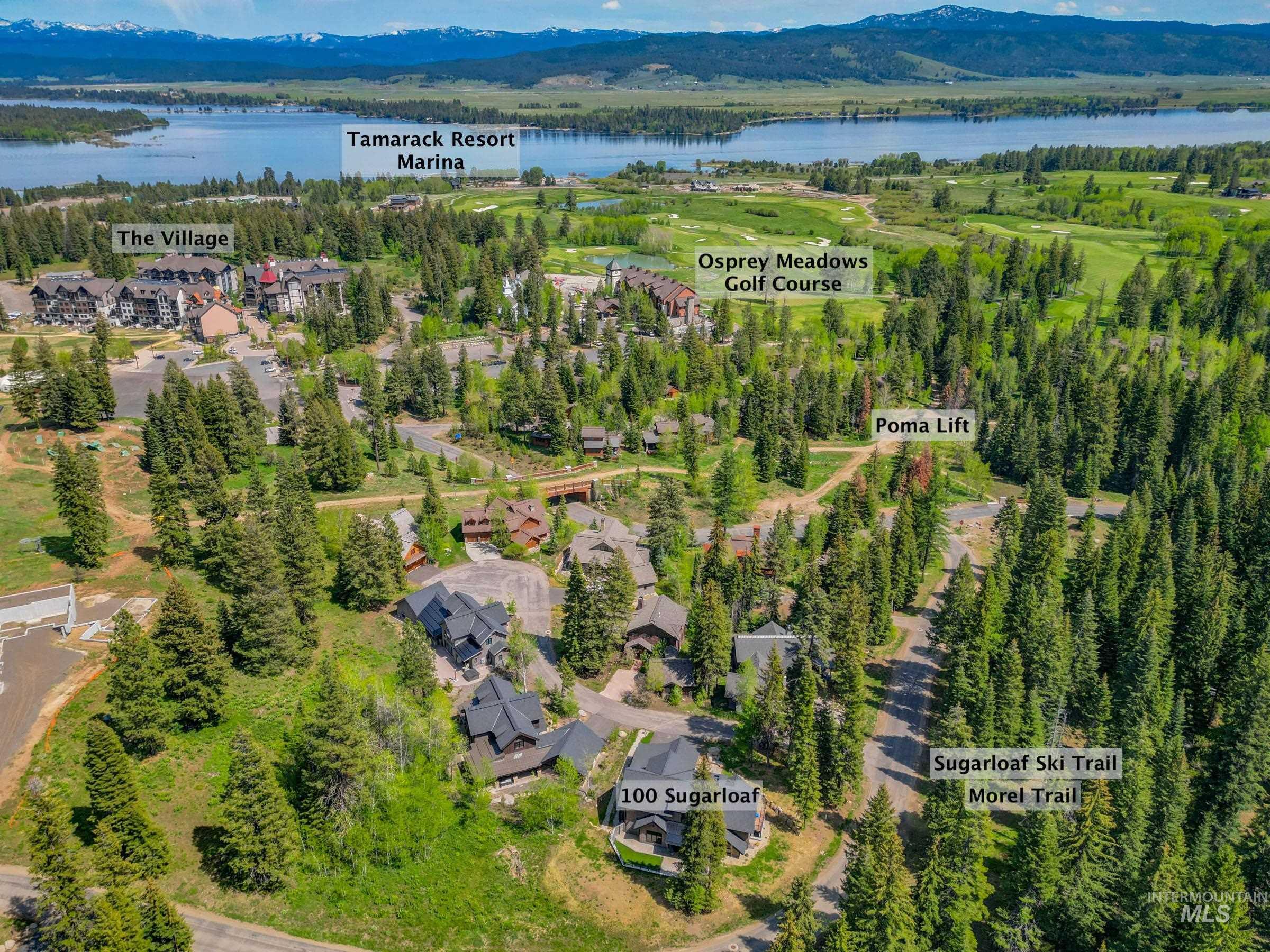 100 Sugarloaf Place, Donnelly, Idaho 83615, 4 Bedrooms, 4 Bathrooms, Residential For Sale, Price $2,500,000, 98986872