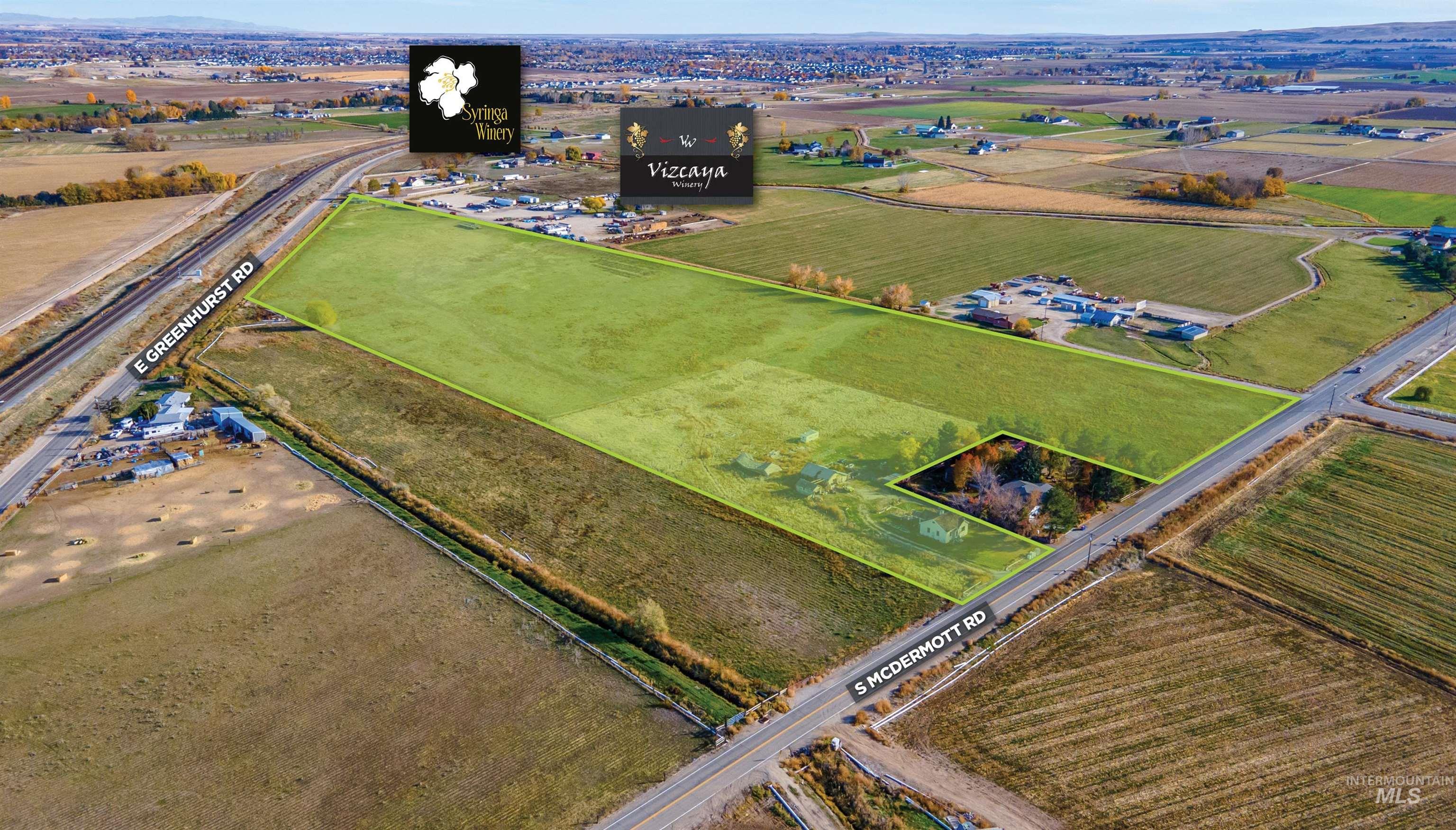 8626 S McDermott, Kuna, Idaho 83634, Land For Sale, Price $1,999,000, 98986892