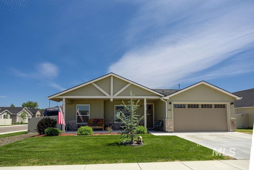 330 Wood Rose Way, Wilder, Idaho 83676, 3 Bedrooms, 2 Bathrooms, Residential For Sale, Price $382,990, 98986946