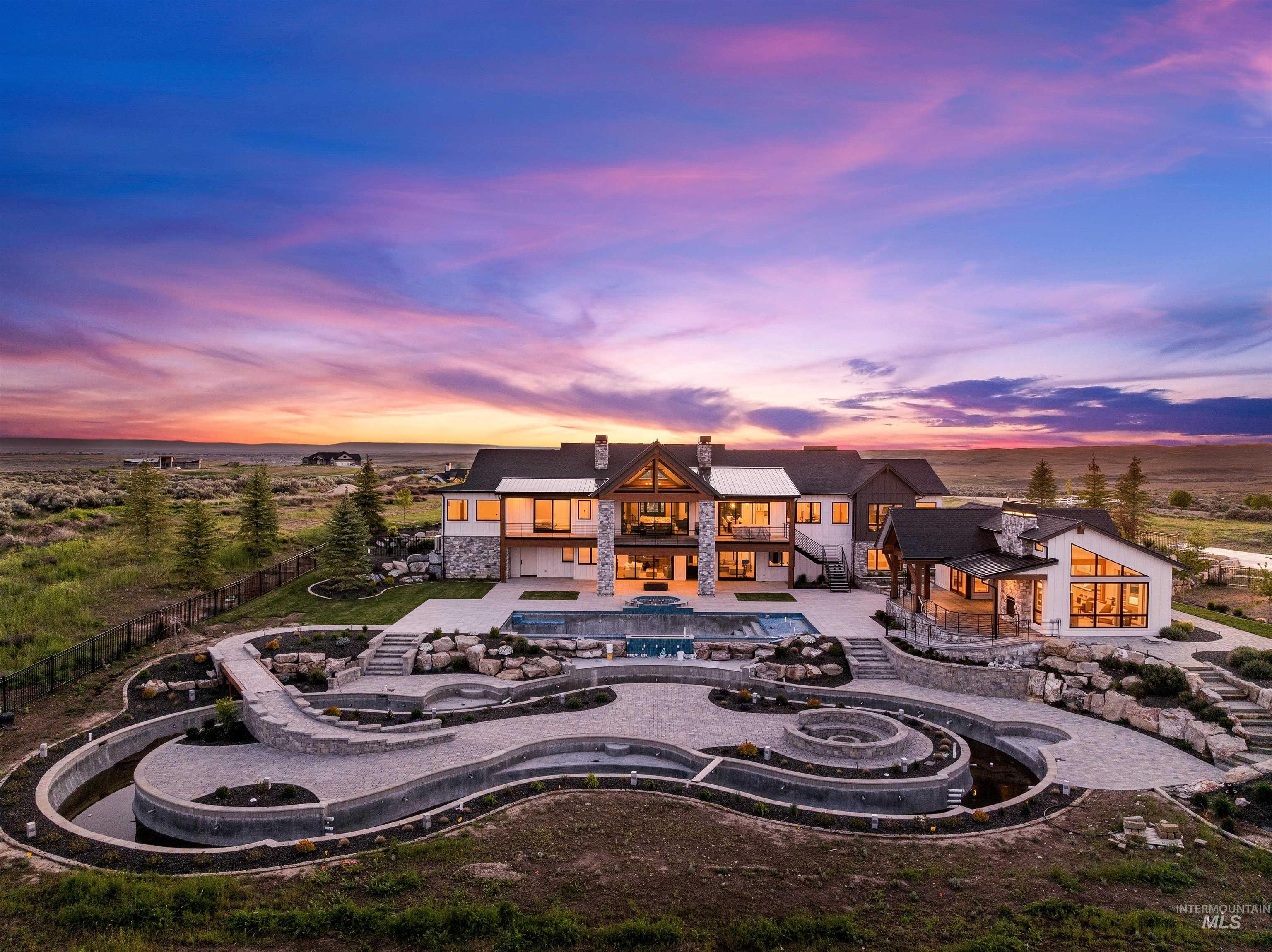9796 N Springer Lane, Eagle, Idaho 83616, 5 Bedrooms, 6.5 Bathrooms, Residential For Sale, Price $8,500,000, 98986948