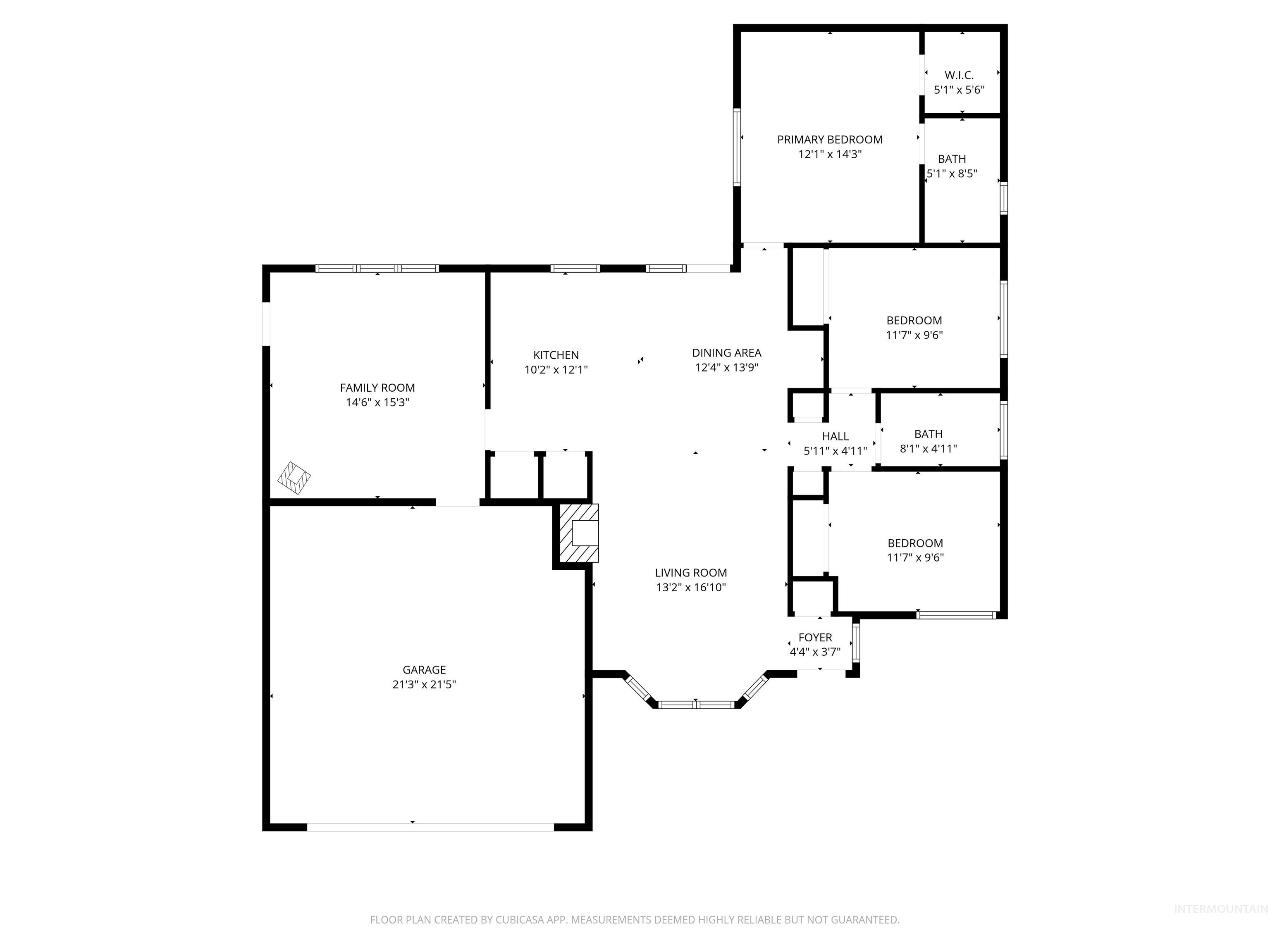 2141 N Currant Pl, Boise, Idaho 83704, 3 Bedrooms, 2 Bathrooms, Residential For Sale, Price $415,000, 98987003
