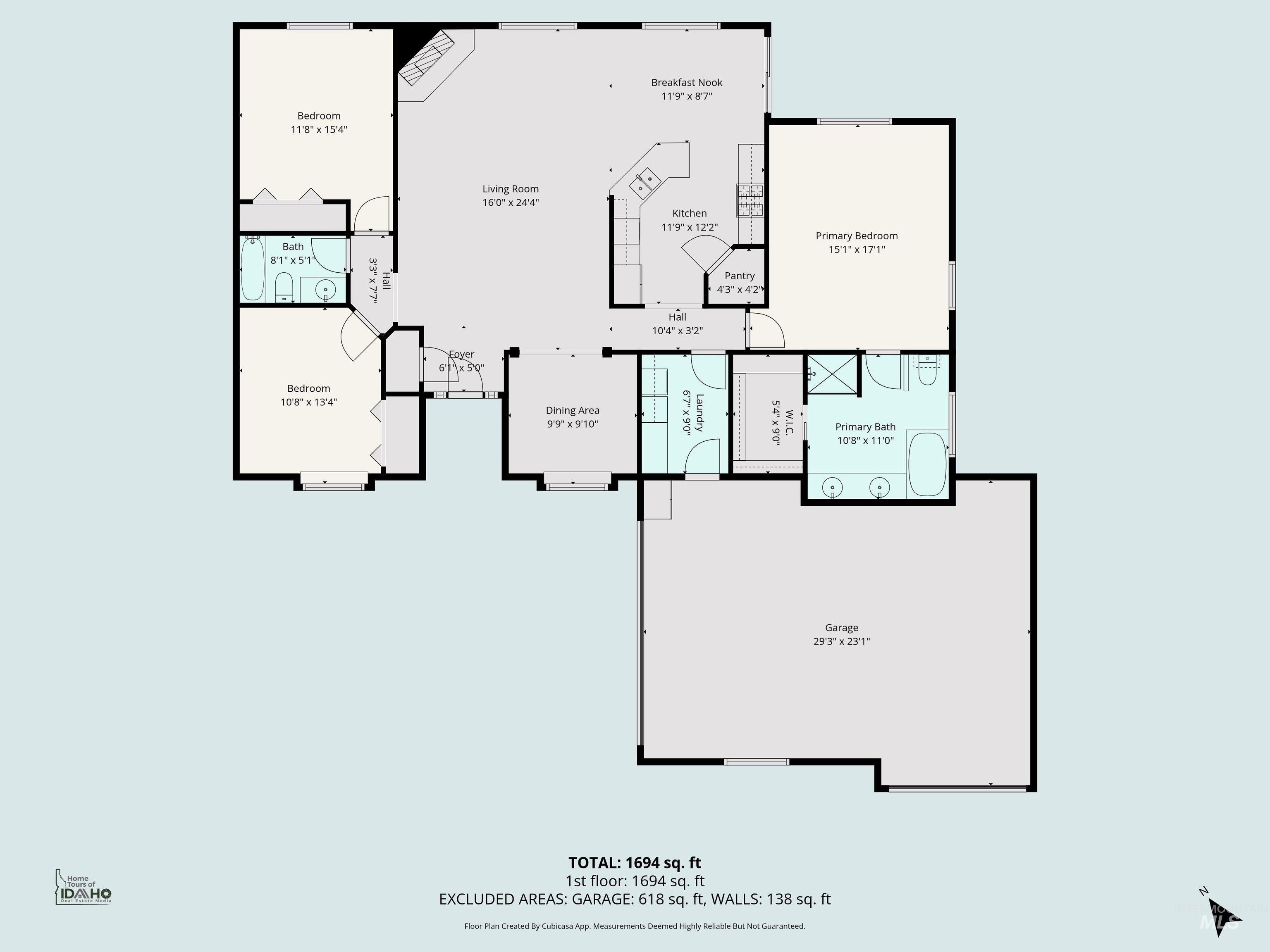 16 N Luke Loop, Nampa, Idaho 83651, 3 Bedrooms, 2 Bathrooms, Residential For Sale, Price $465,000, 98987044