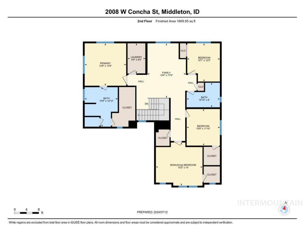 2008 W Concha St., Middleton, Idaho 83644, 4 Bedrooms, 2.5 Bathrooms, Residential For Sale, Price $640,000, 98987052