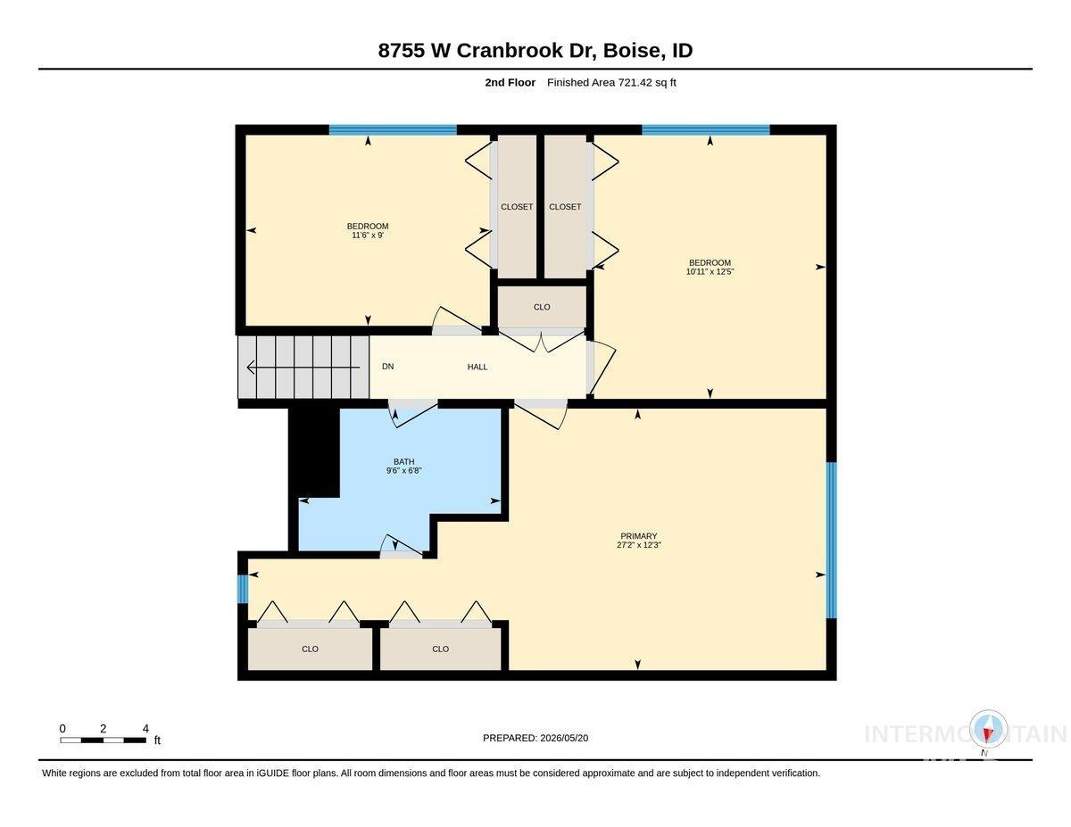 8755 W Cranbrook Dr, Boise, Idaho 83704, 4 Bedrooms, 2 Bathrooms, Residential For Sale, Price $629,900,MLS 98987082
