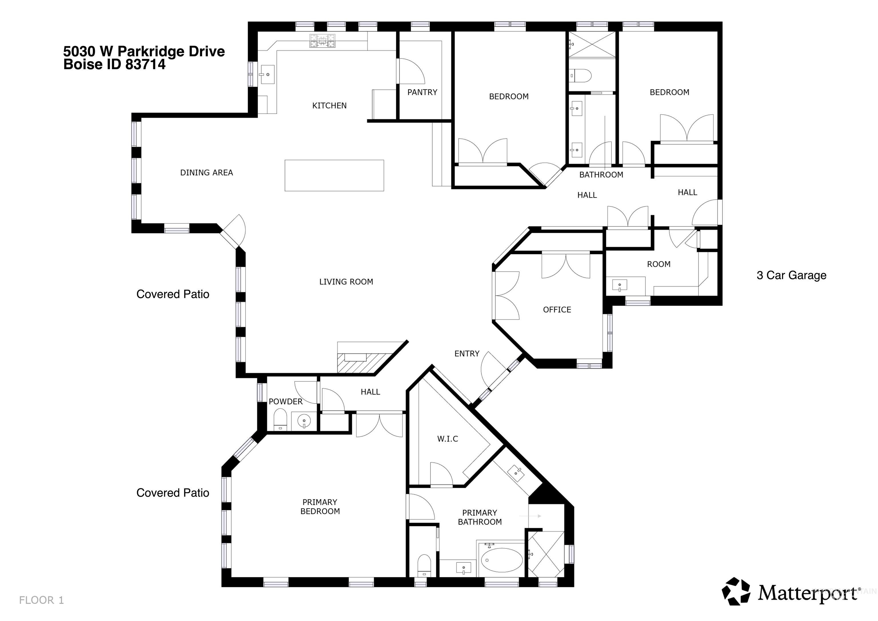5030 W Parkridge Drive, Boise, Idaho 83714, 3 Bedrooms, 2.5 Bathrooms, Residential For Sale, Price $1,050,000, 98987093