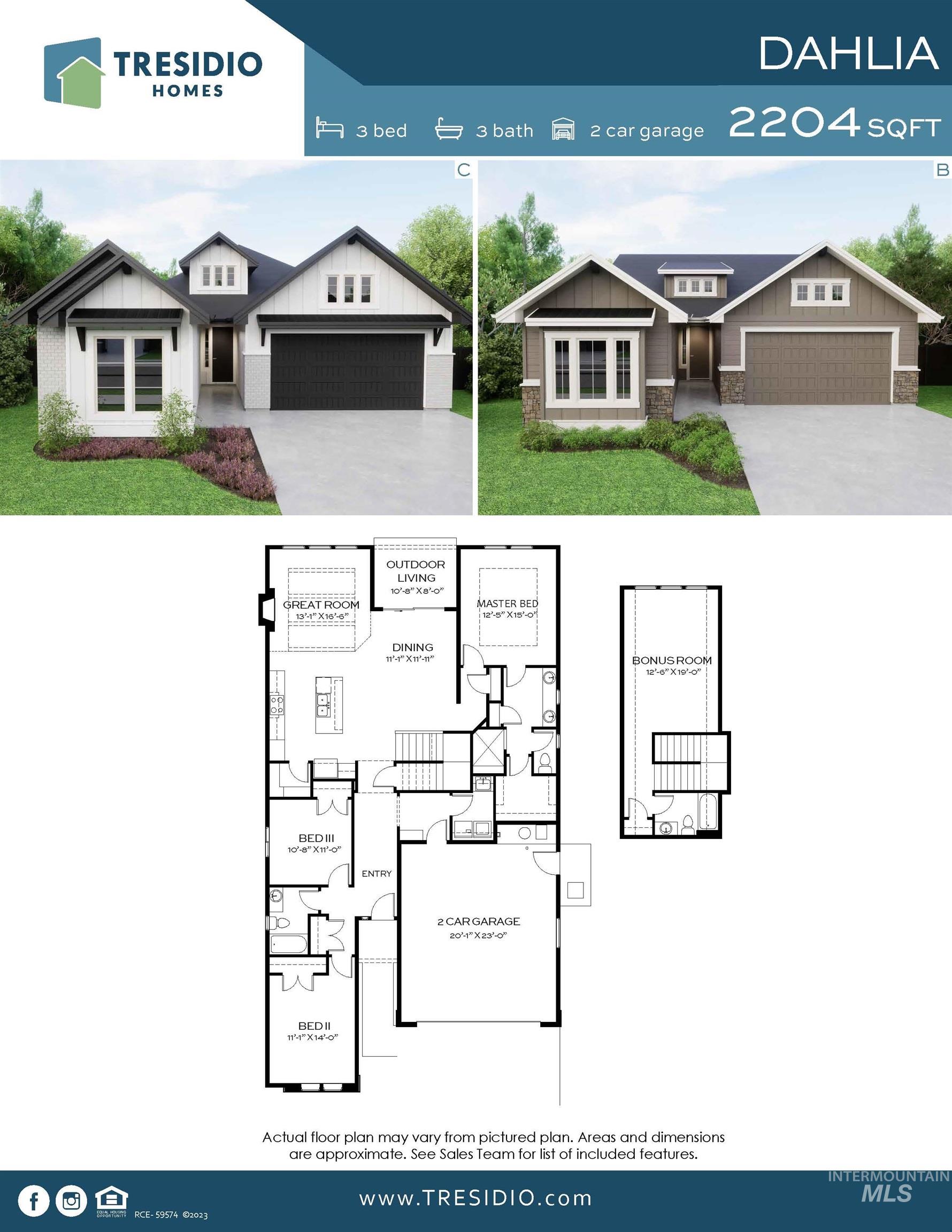 6555 S Charlie Pl., Eagle, Idaho 83629, 3 Bedrooms, 3 Bathrooms, Residential For Sale, Price $599,880, 98987116