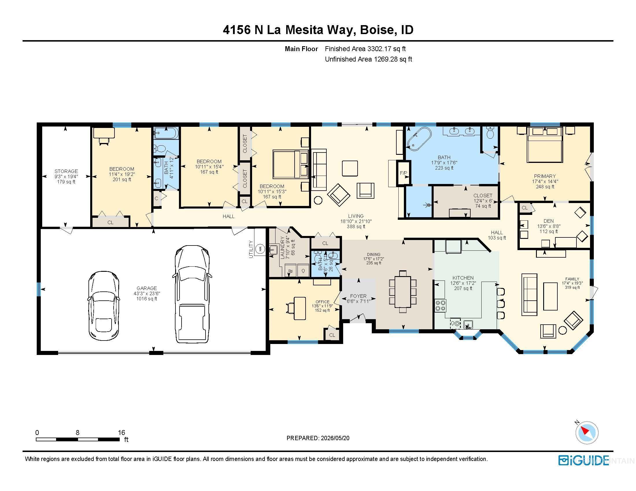 4156 N La Mesita Way, Boise, Idaho 83702, 5 Bedrooms, 2.5 Bathrooms, Residential For Sale, Price $1,375,000, 98987200