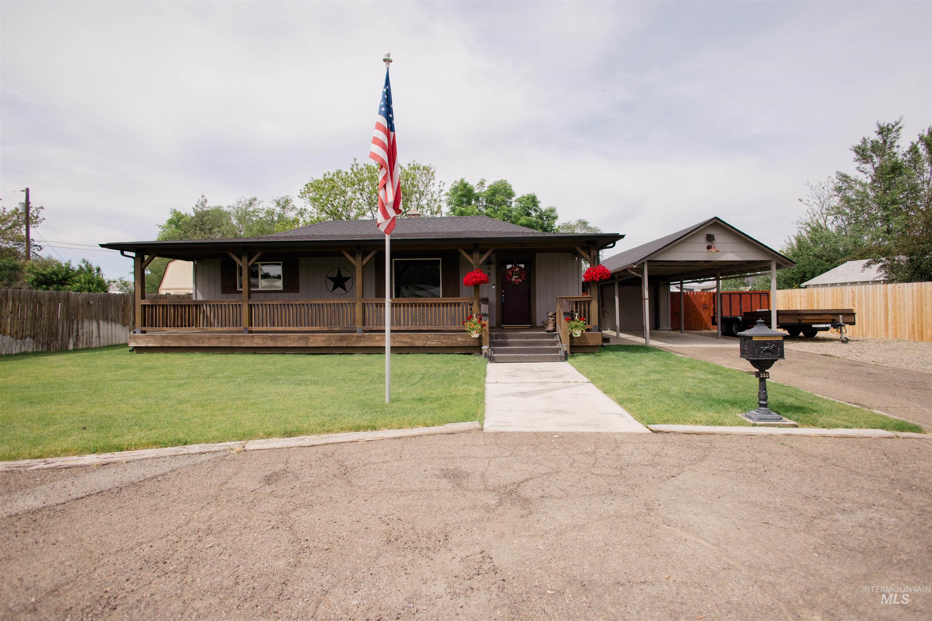 980 E 15 N, Mountain Home, Idaho 83647, 2 Bedrooms, 1 Bathroom, Residential For Sale, Price $314,900, 98987287