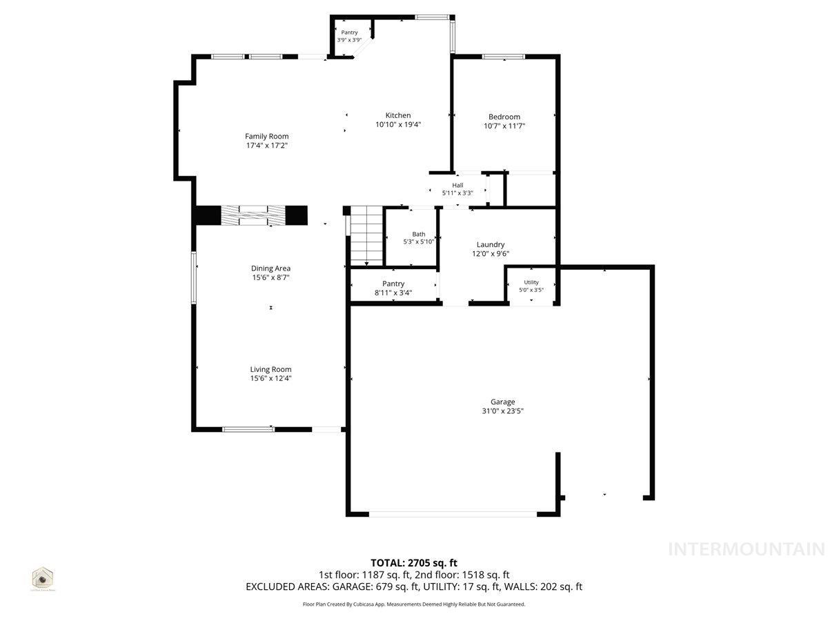 1760 N Bisque Avenue, Kuna, Idaho 83634, 5 Bedrooms, 2.5 Bathrooms, Residential For Sale, Price $549,000, 98987288