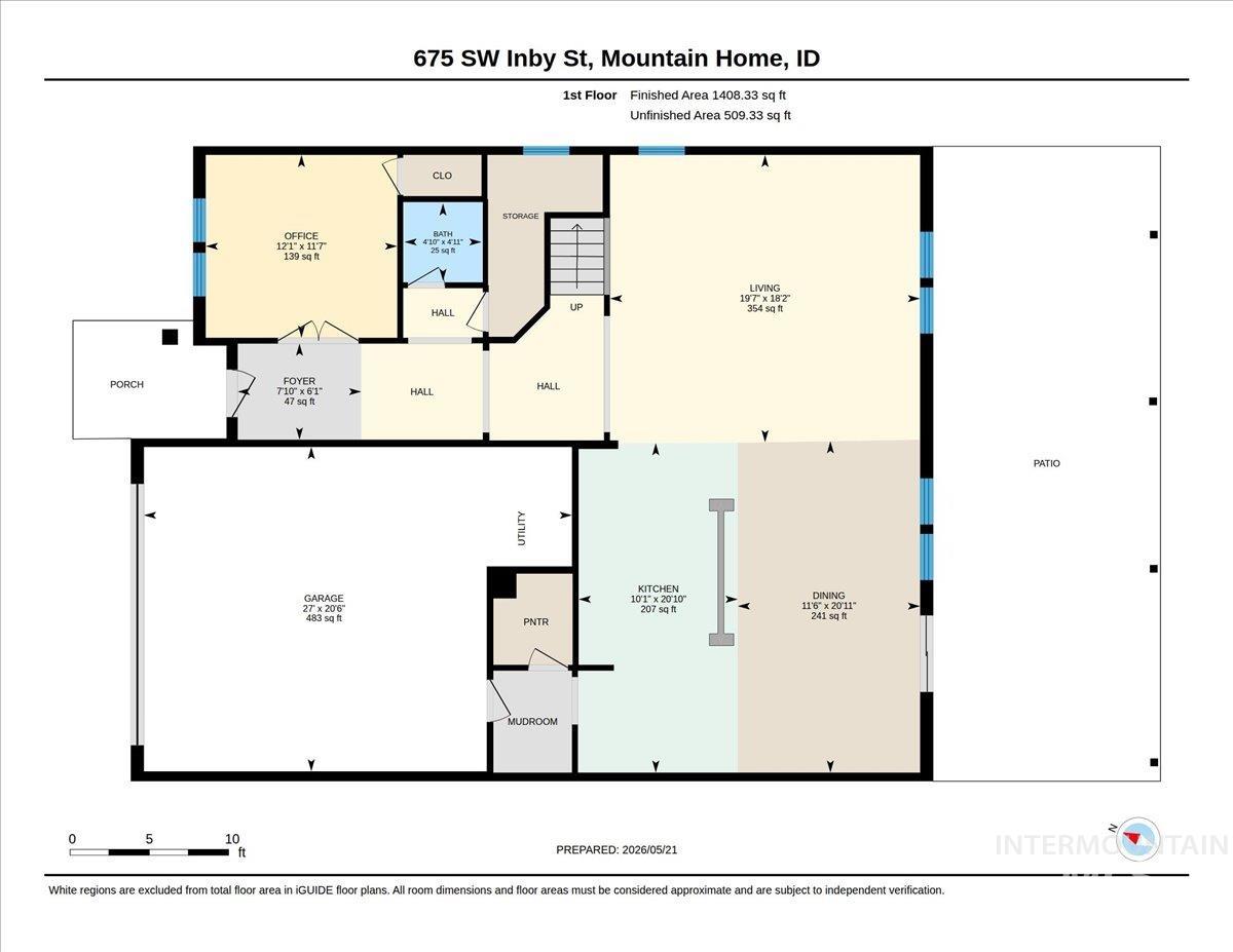 675 SW Inby Street, Mountain Home, Idaho 83647, 4 Bedrooms, 2.5 Bathrooms, Residential For Sale, Price $482,999, 98987311