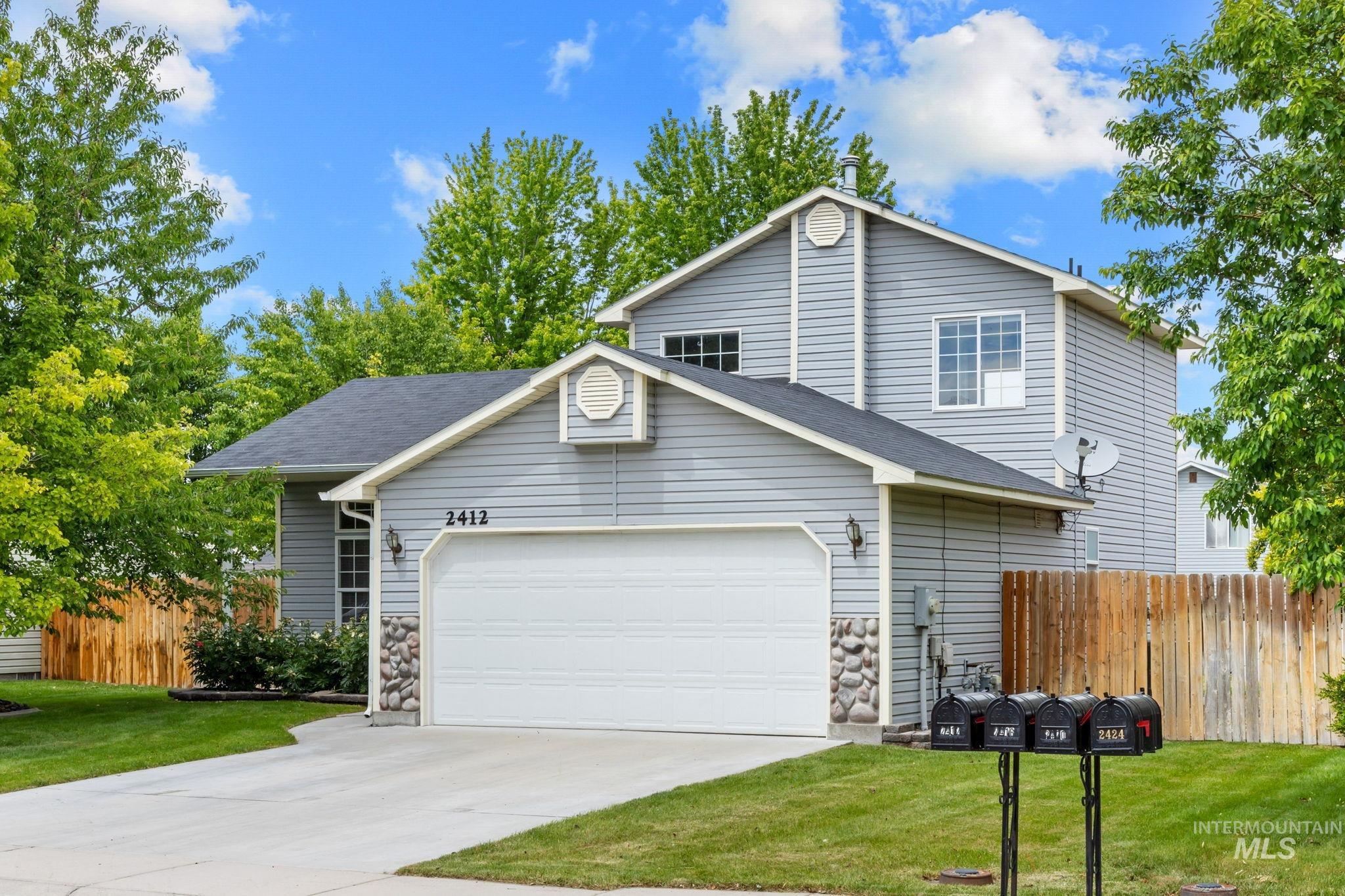 2412 E Clover Pl, Nampa, Idaho 83687-3603, 3 Bedrooms, 2 Bathrooms, Residential For Sale, Price $359,900, 98987350