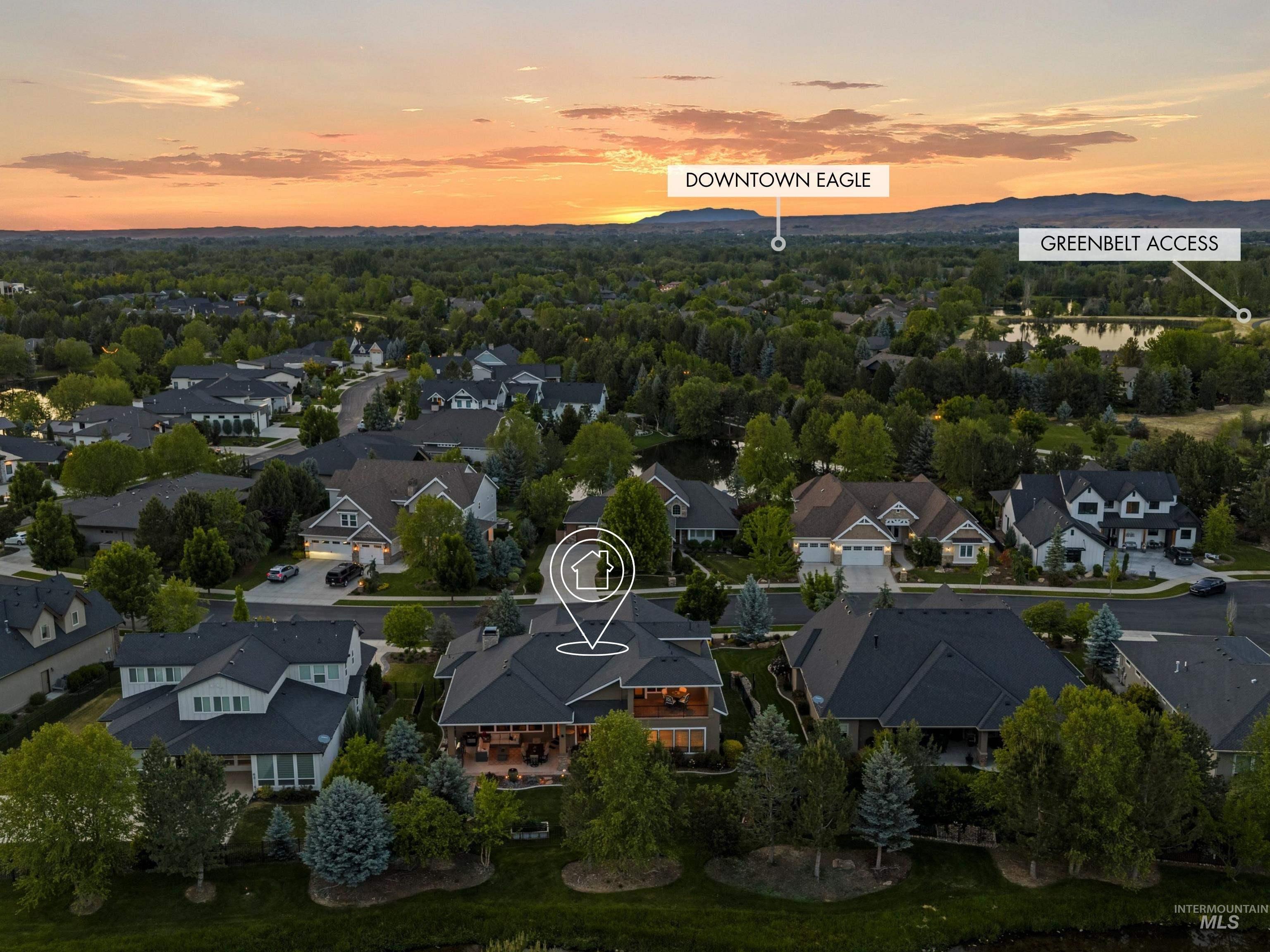 645 E Fishing Creek Lane, Eagle, Idaho 83616, 3 Bedrooms, 3.5 Bathrooms, Residential For Sale, Price $1,499,000, 98987439