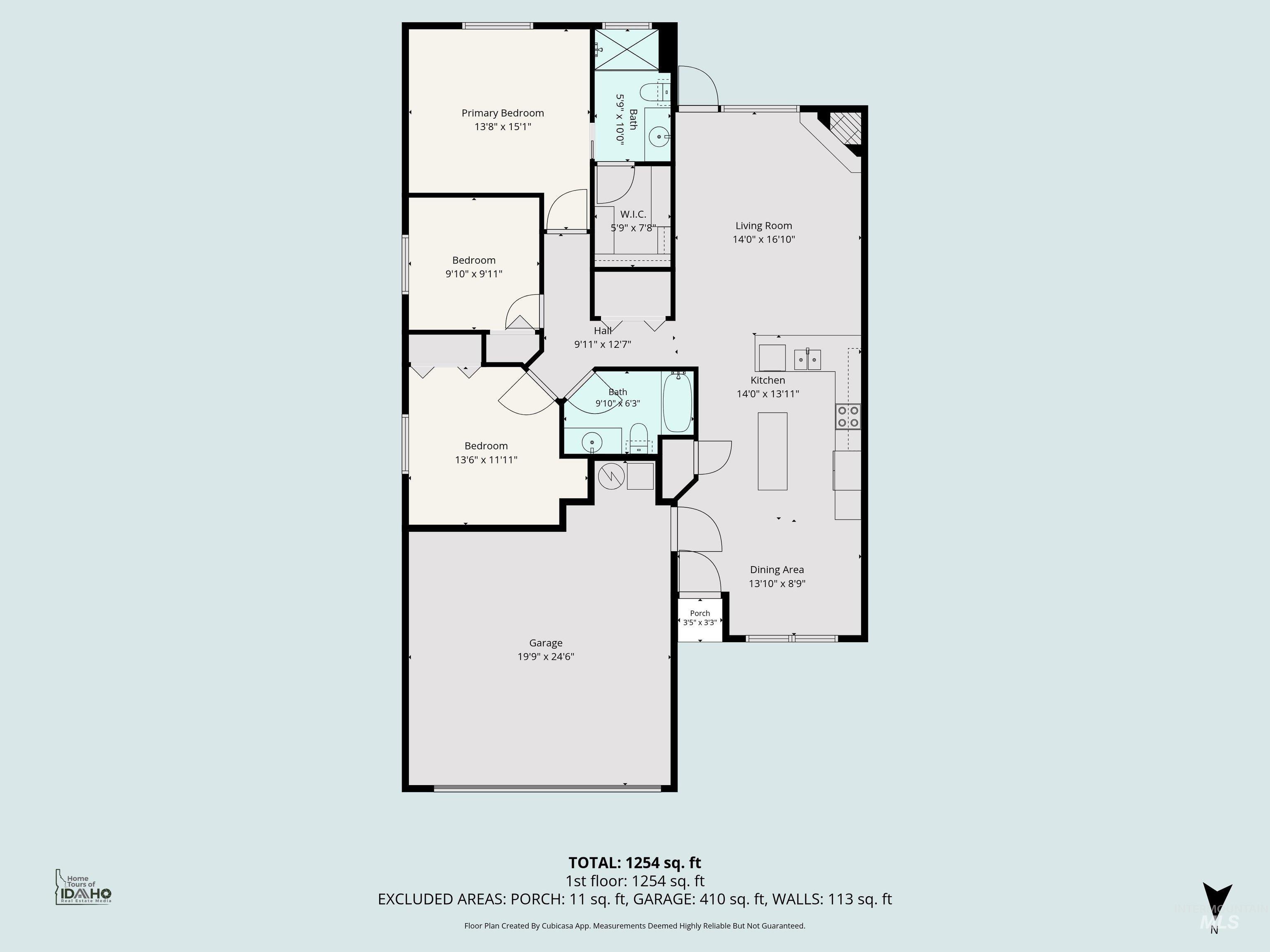 1307 E Willowbrook, Meridian, Idaho 83642, 3 Bedrooms, 2 Bathrooms, Residential For Sale, Price $379,900, 98987503