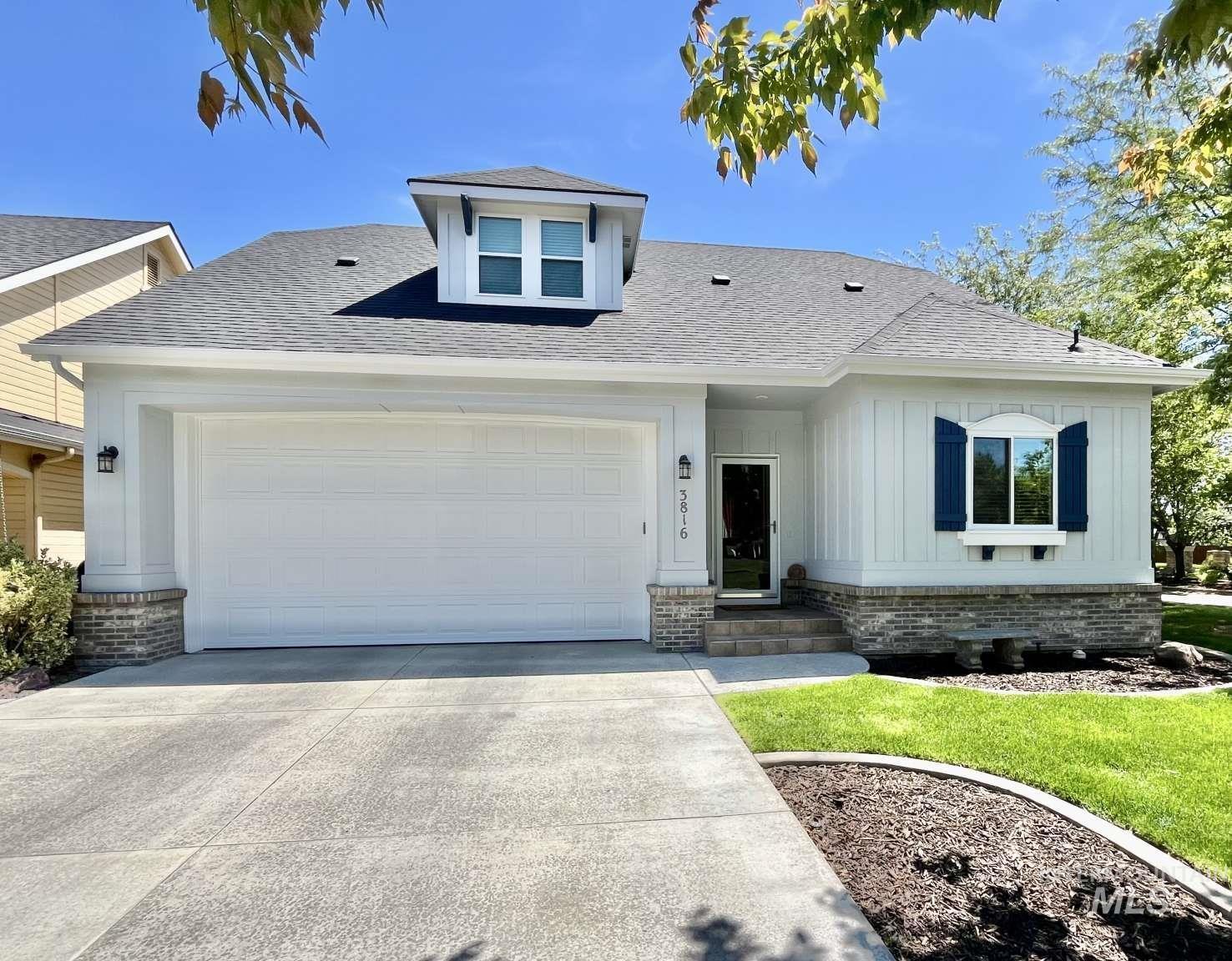 3816 N Park Crossing Ave, Meridian, Idaho 83646, 3 Bedrooms, 3 Bathrooms, Residential For Sale, Price $589,000, 98987514