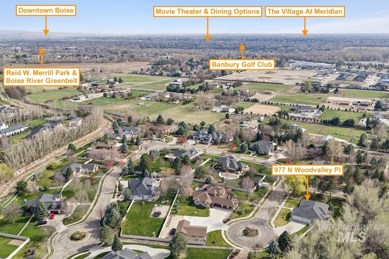 977 N Woodvalley Pl, Eagle, Idaho 83616, 3 Bedrooms, 2.5 Bathrooms, Residential For Sale, Price $1,034,500, 98987657