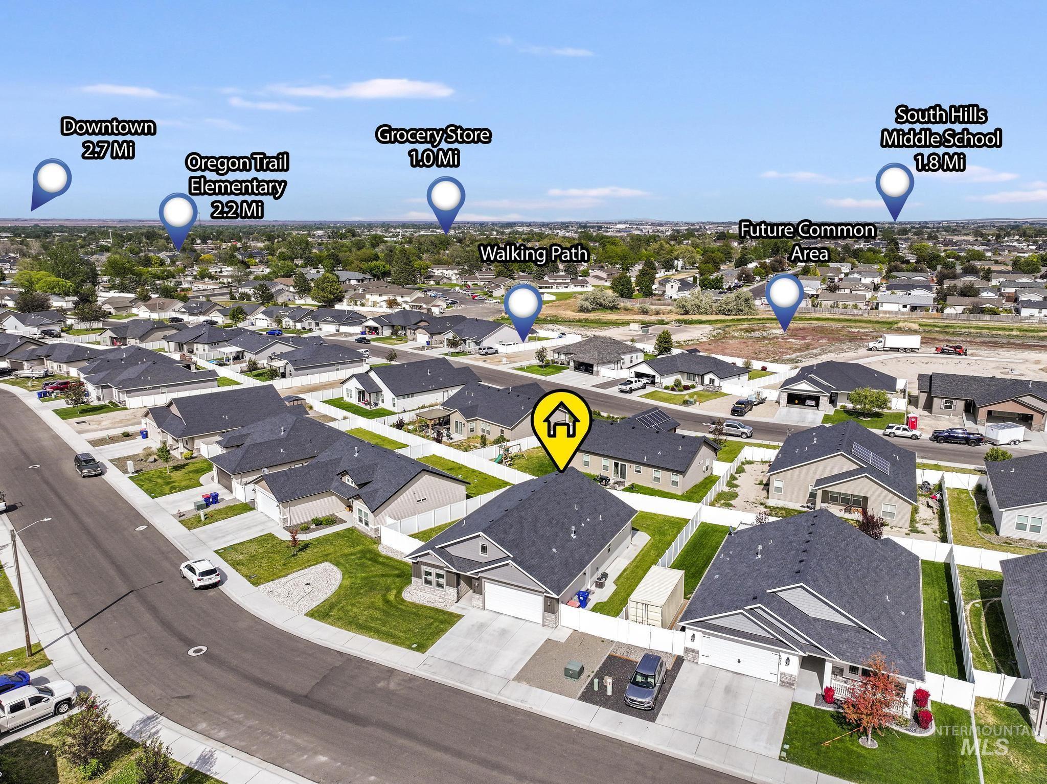 1419 Blue Grouse Way, Twin Falls, Idaho 83301-5978, 3 Bedrooms, 2 Bathrooms, Residential For Sale, Price $415,000, 98987670