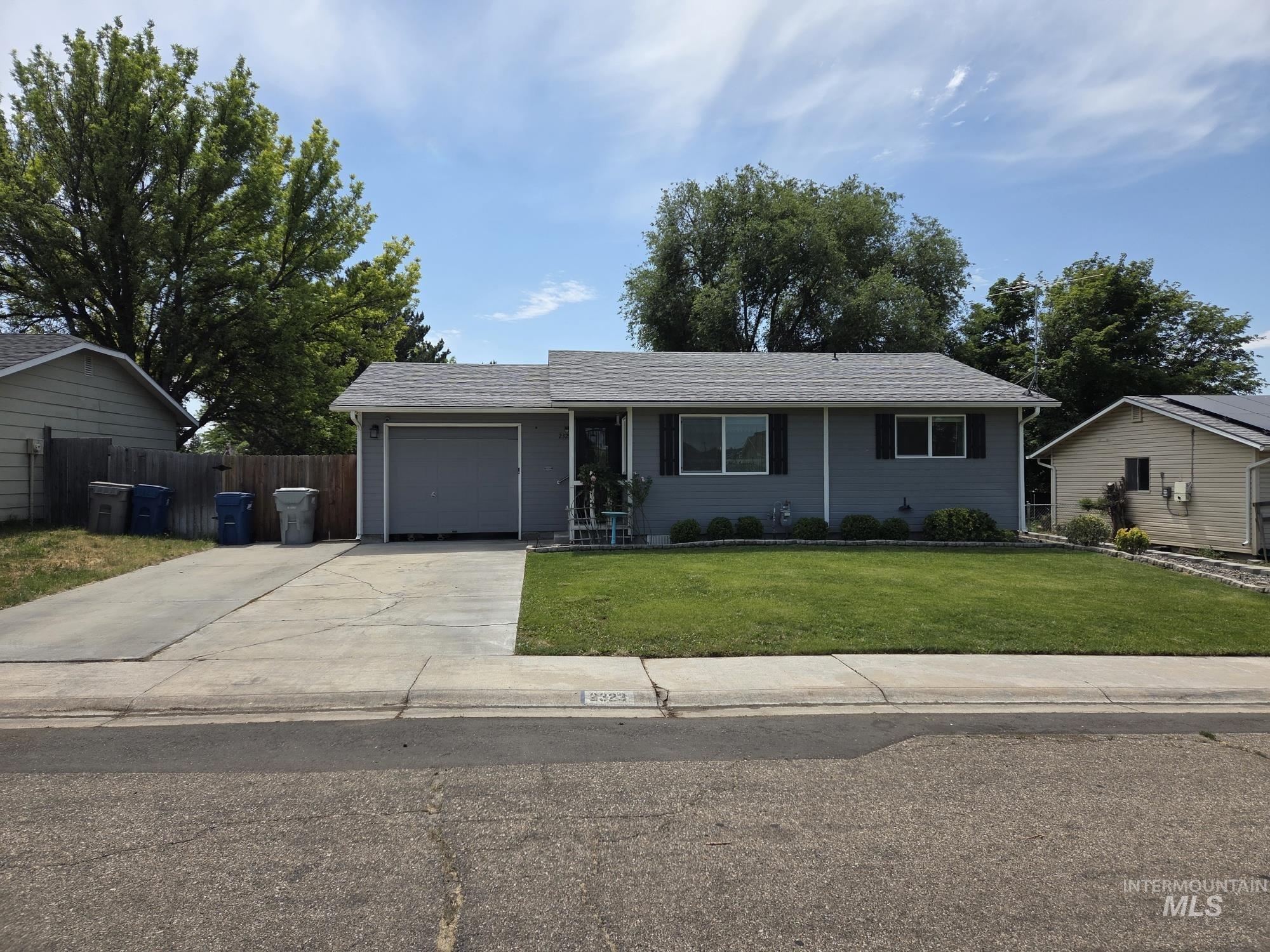 2323 Sugar Cane Dr, Nampa, Idaho 83687, 2 Bedrooms, 1 Bathroom, Residential For Sale, Price $323,000, 98987673